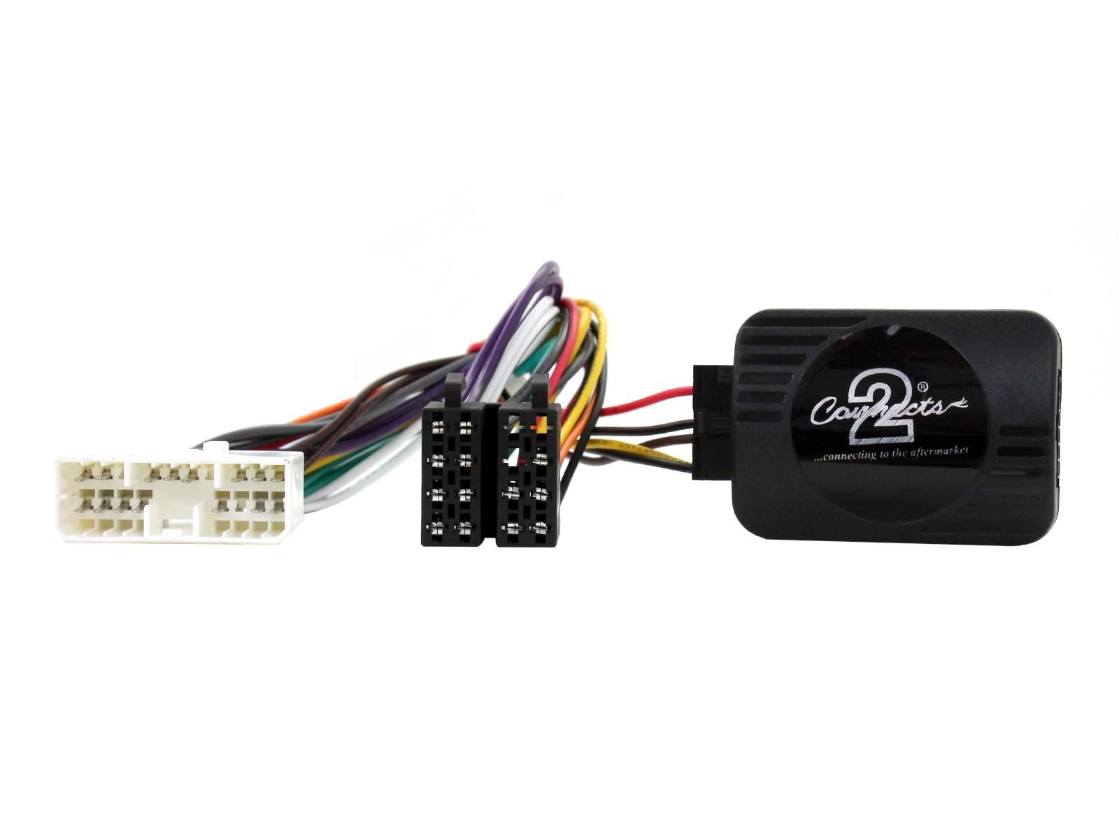 Connects2 CTKSY05 - SSaangYong Korando 2013 Onwards Double Din Fascia & Steering Wheel Interface Installation Kit