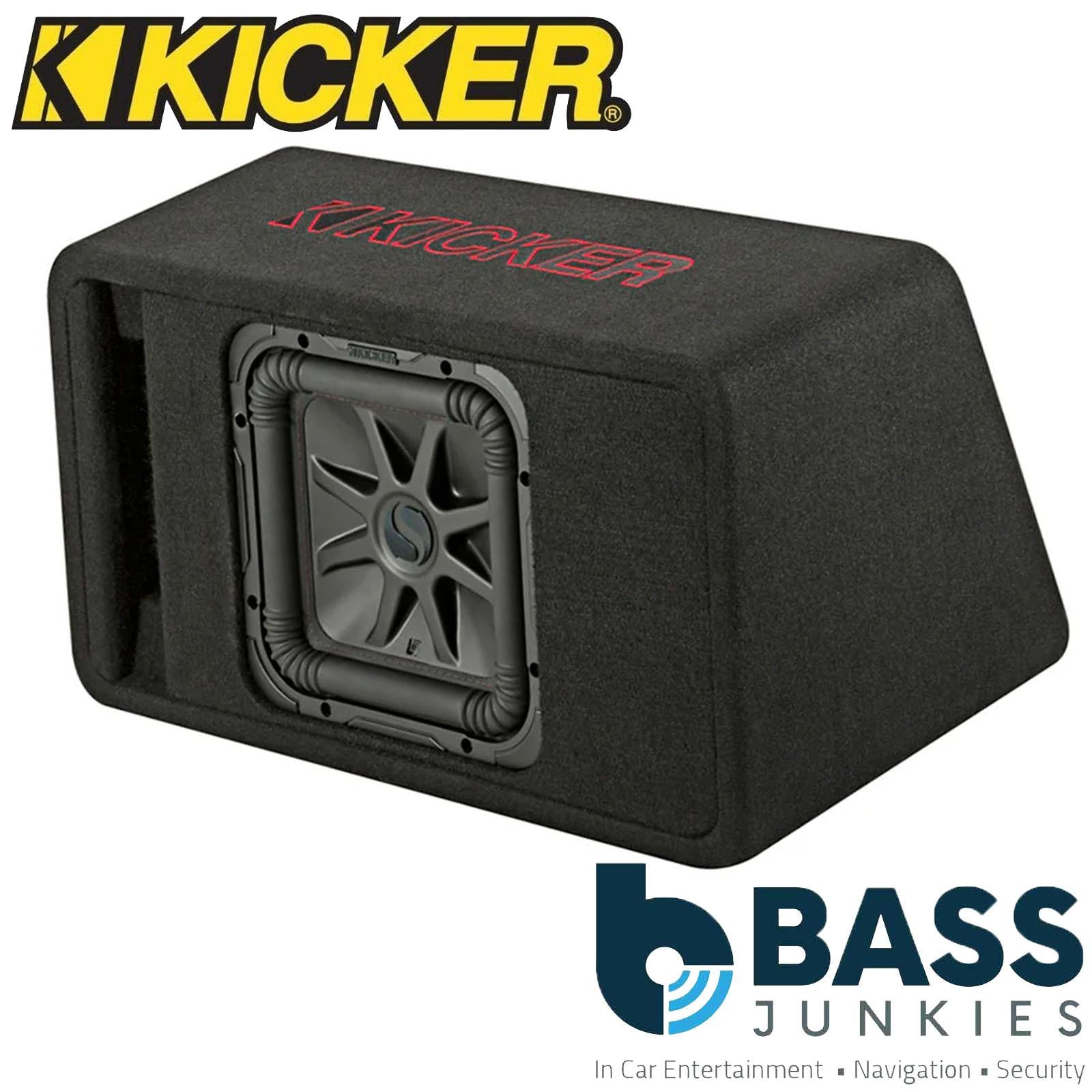 Kicker 45VL7R102 - 1000W 10" L7R Loaded Car Subwoofer Enclosure 2 Ohm