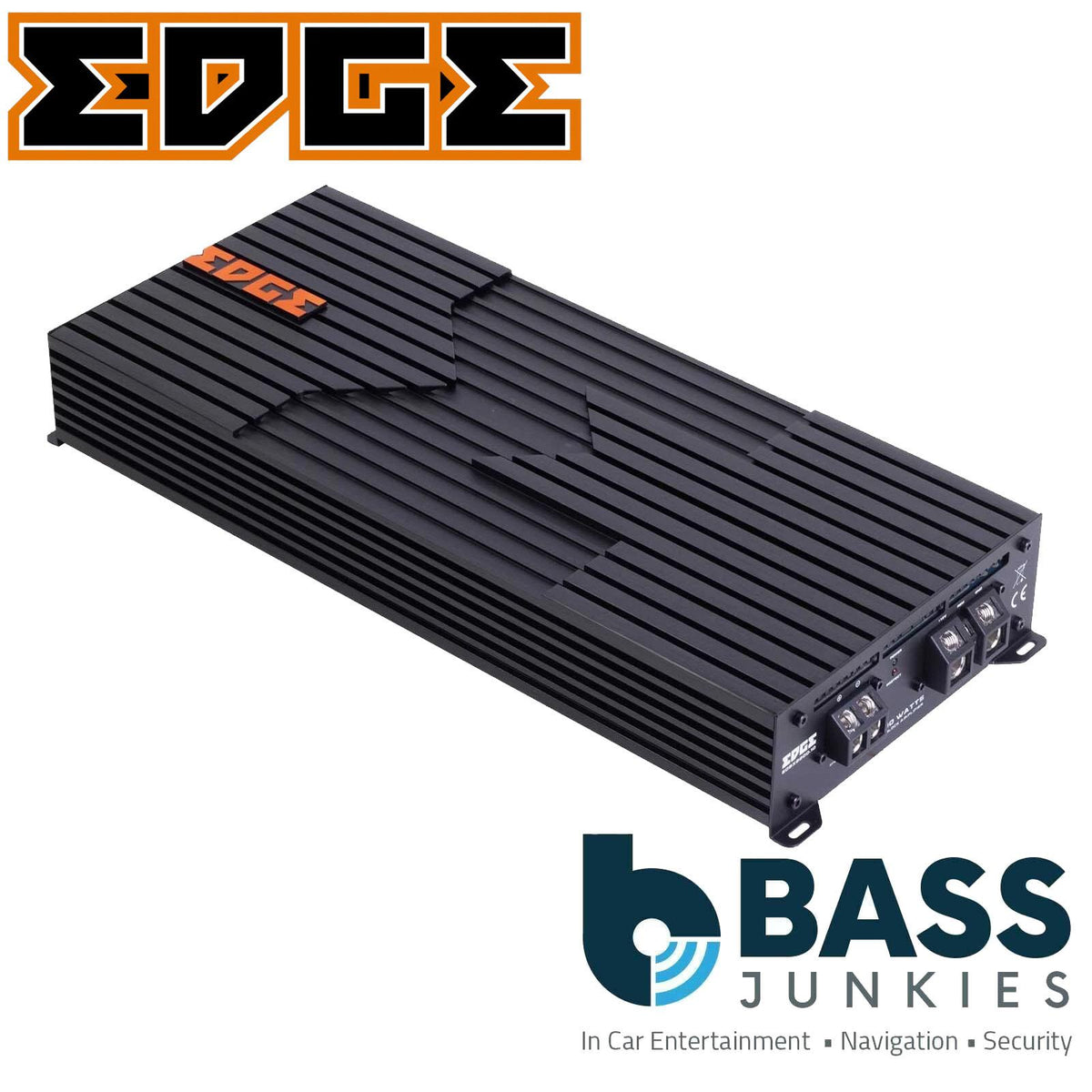 EDGE EDBX2200.1D-E4 - 4400 Watts 180Hz Mono Car Audio Bass Amplifier