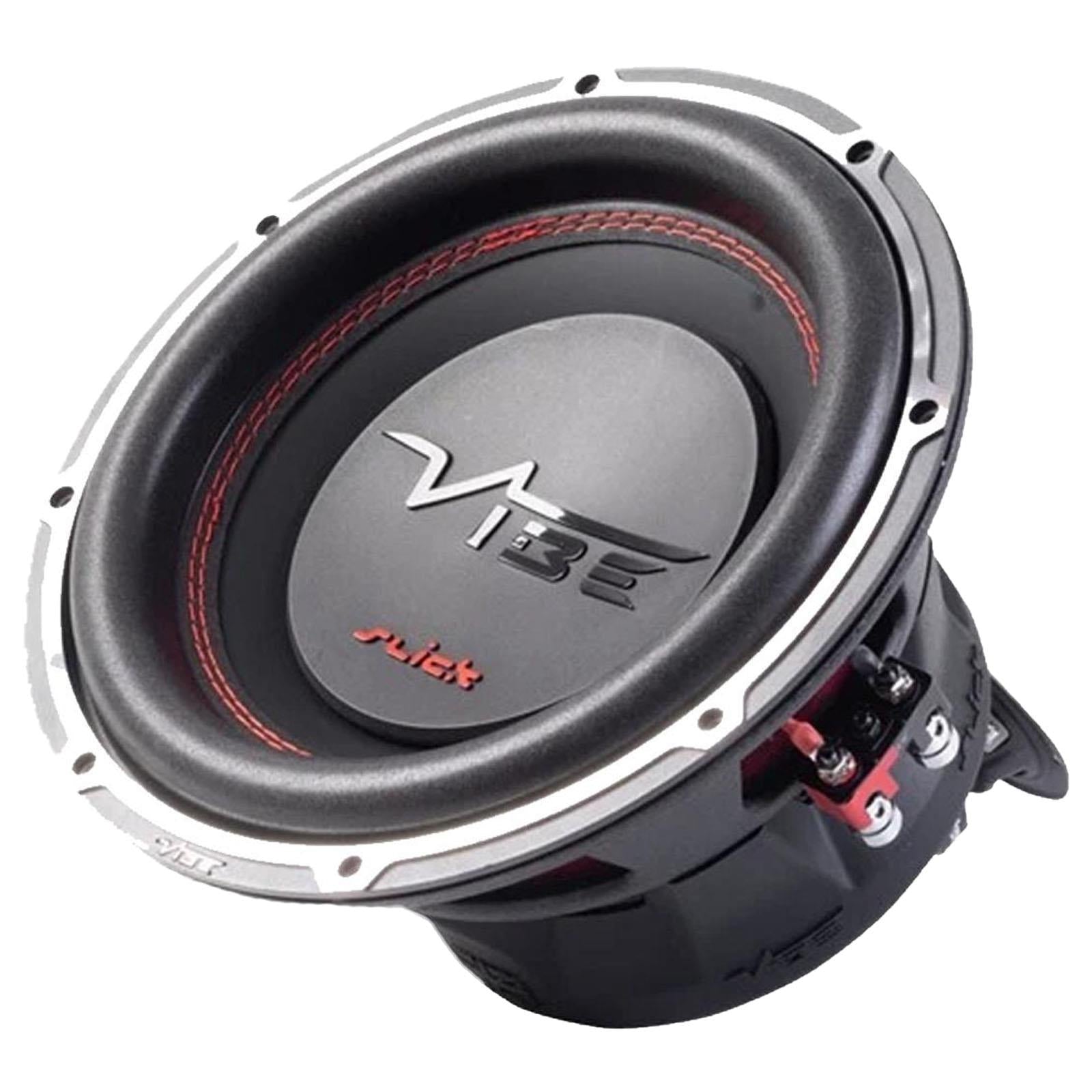 VIBE SLICK10D2-V3 - 1500 Watts 25cm 10" Inch Dual 2 Ohms Car Sub Subwoofer