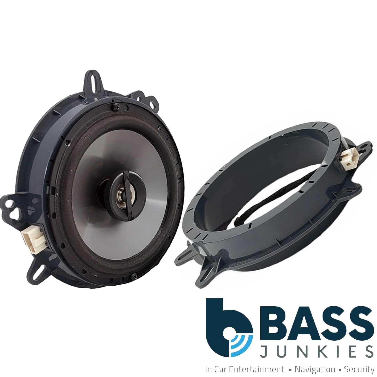 6.5" - 6.75" Direct-Fit Speaker Adapter Brackets for MG ONE 2022-24