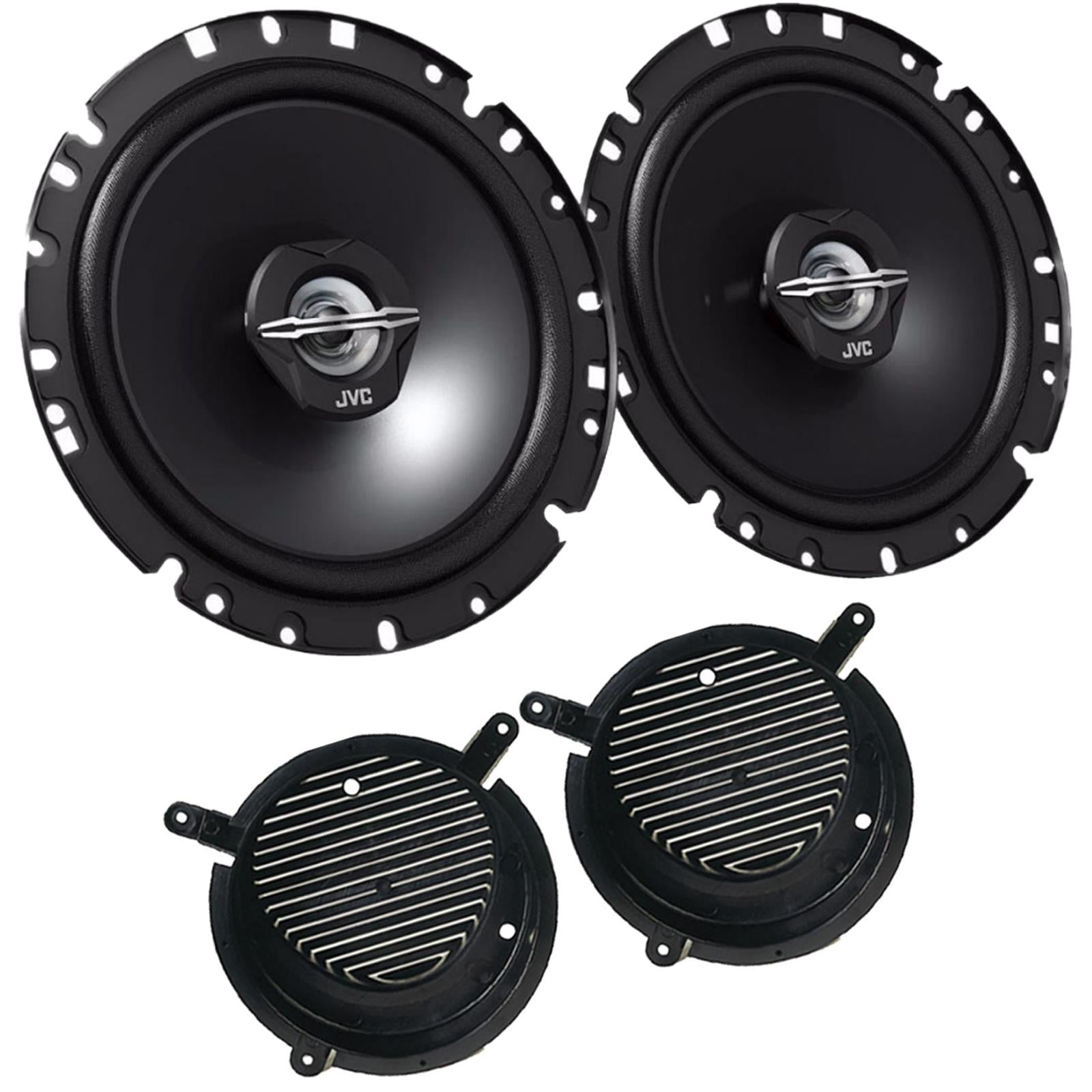 Mercedes SLK R170 1996-2004 JVC 6.5 Inch 600 Watts 2 Way Front Door Car Speakers