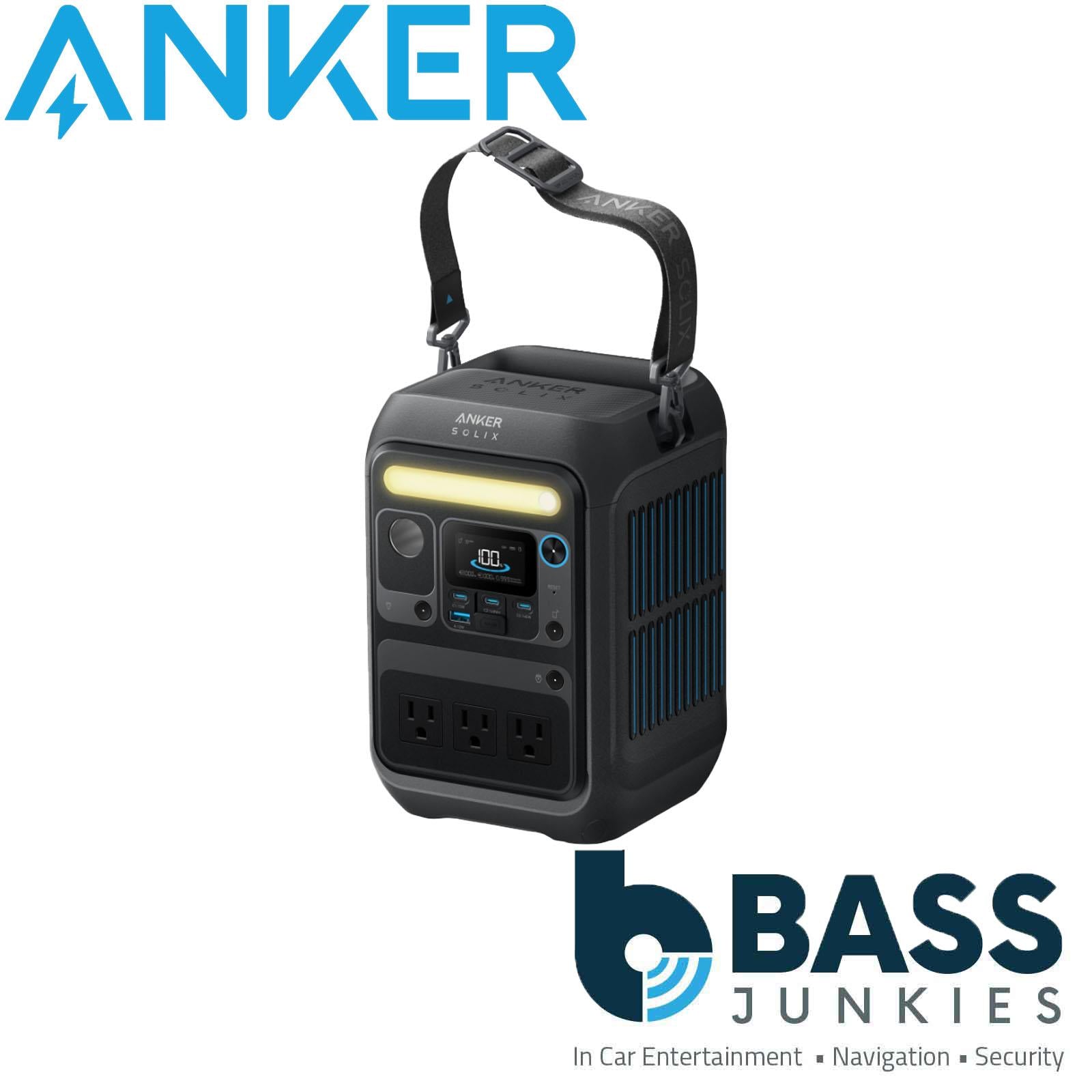 Anker SOLIX C300X AC + PS100 - Portable Power Station & 100W Solar Panel