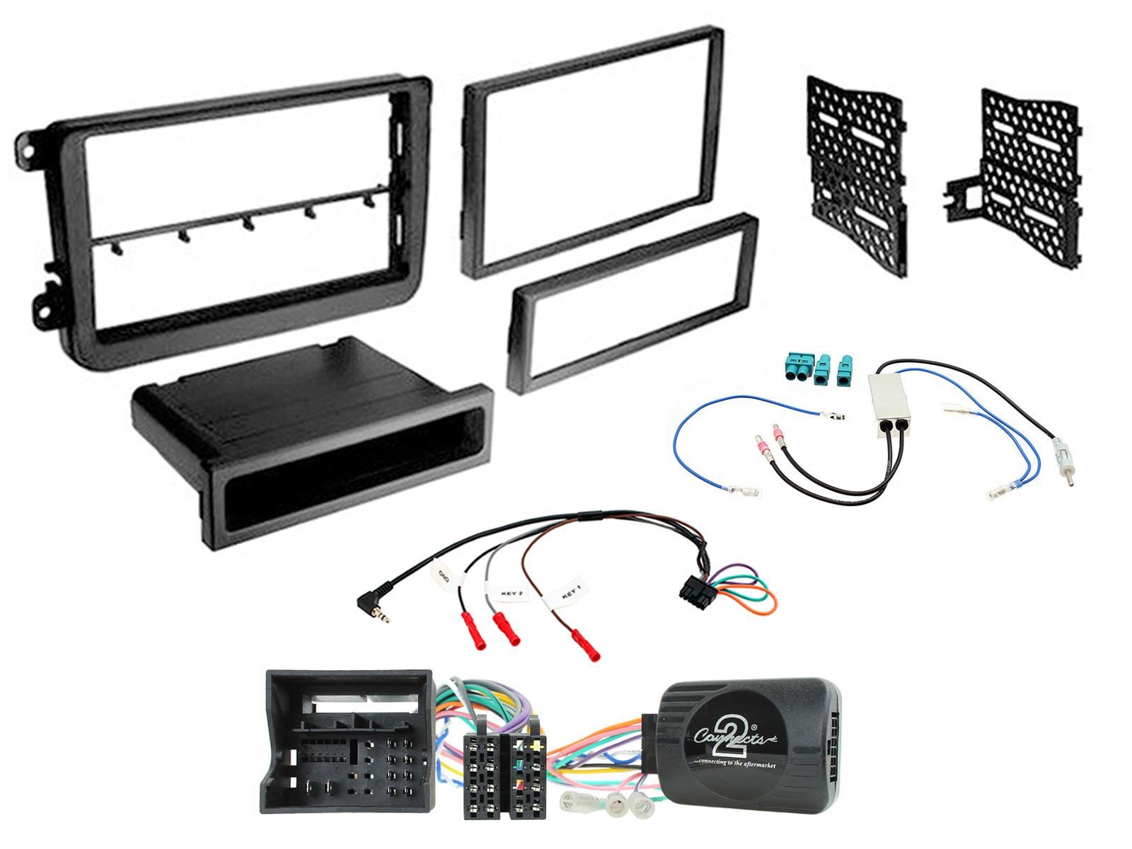 Grundig GX-3800 Double Din + Fitting Kit - to fit VW Scirocco 2015-17
