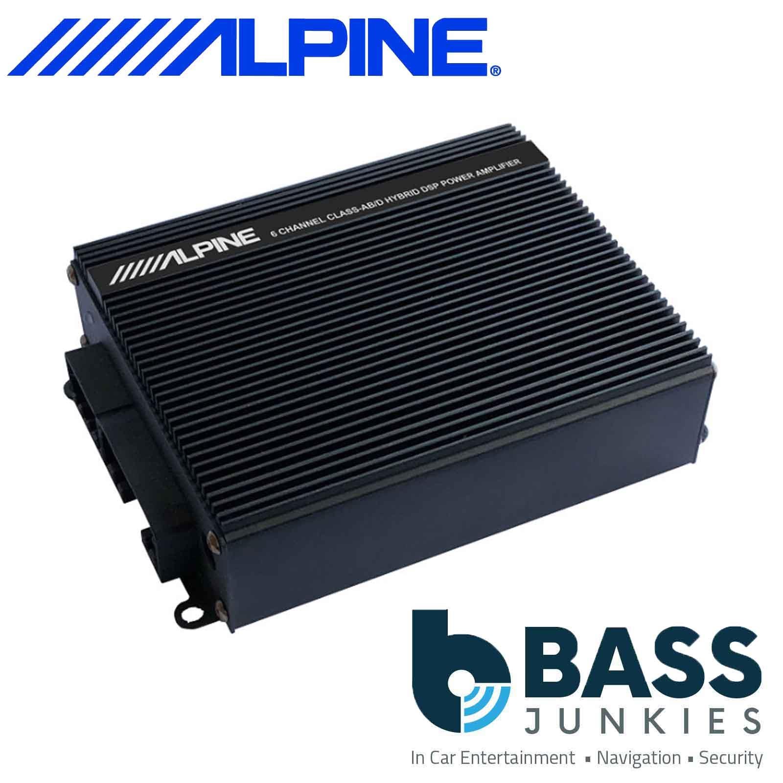Alpine SPC-W84ACRA2-2 – 6 Channel DSP Car Amplifier & Sub Bass Box & Speakers for VW Crafter 2 & MAN TGE 2017 On