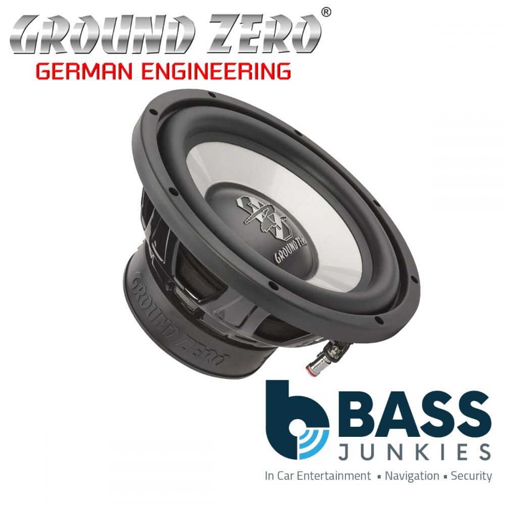 Ground Zero GZIW 250X-II - 10" Inch 25cm 250 Watts 4 Ohm Car Sub Subwoofer