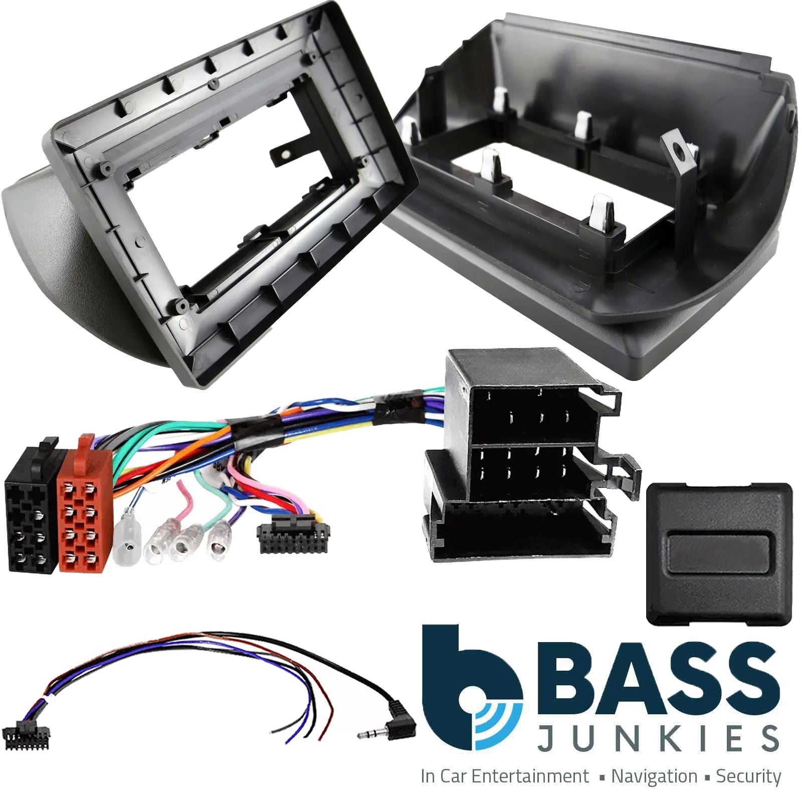 Kenwood 9" CarPlay Android Car Stereo Kit For Nemo Bipper Fiorino Qubo 2008 On