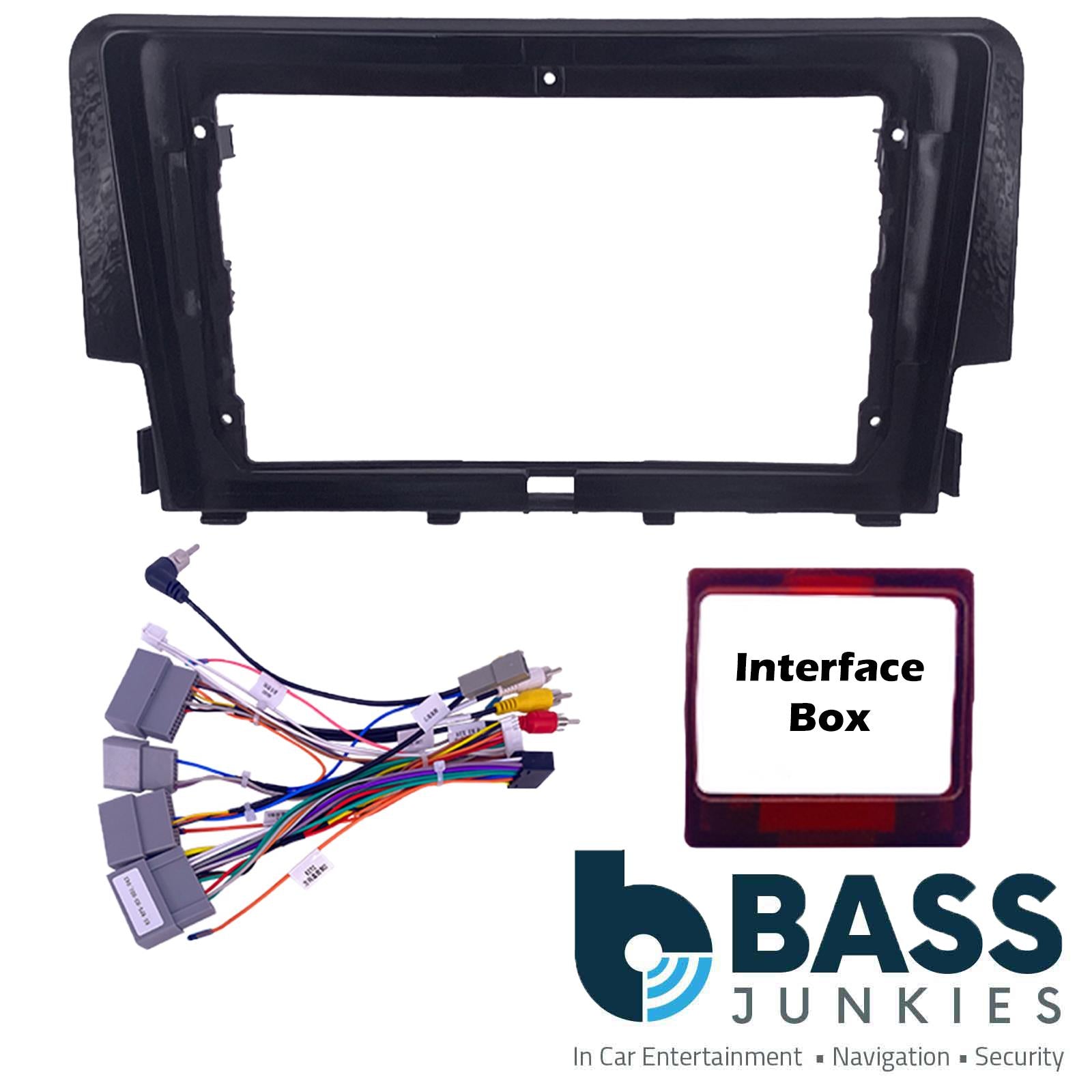 For Honda Civic 2012 On Fascia Panel Interface for 9" Android Car Radio Screen