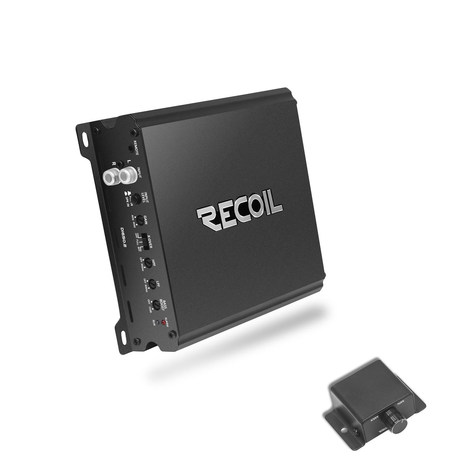 RECOIL DI650.2 -1400 Watts 2-Channel 2-4 Ohm Stable Class-D Car Audio Amplifier