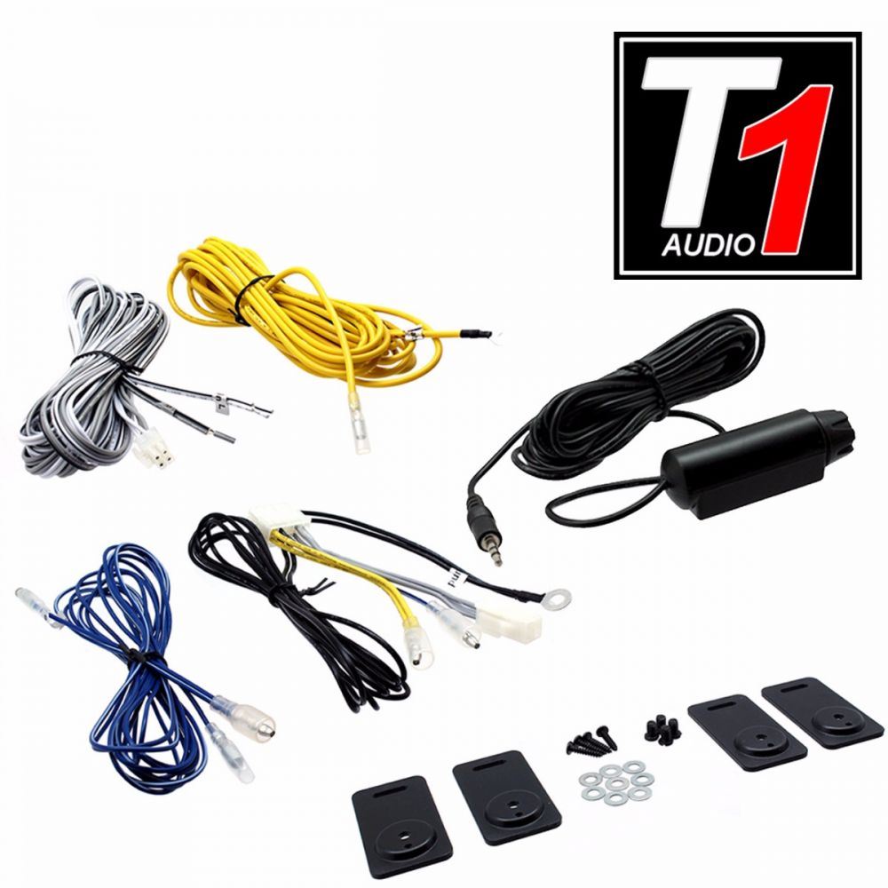 T1 Audio T1-20ACT - 900 Watts 8" 20cm Amplified Active Underseat Flat Slimline Car Sub Subwoofer
