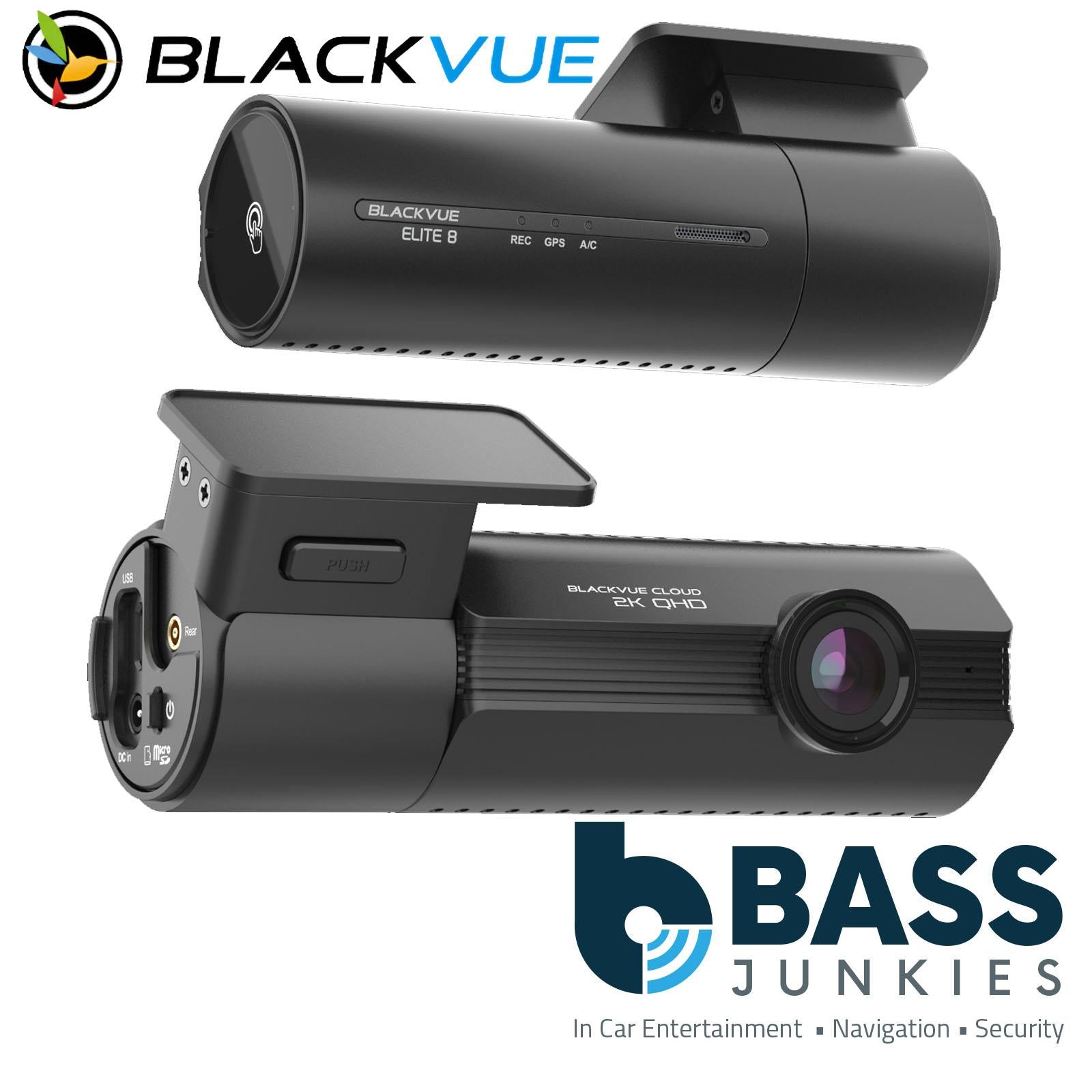 BlackVue Elite 8 - 1 Channel 256GB Black 2K HDR GPS WIFI Front Car Dash Camera