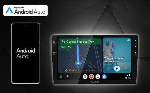 Kenwood DMX80AXS 9" Bluetooth Wireless CarPlay & Android Car Stereo