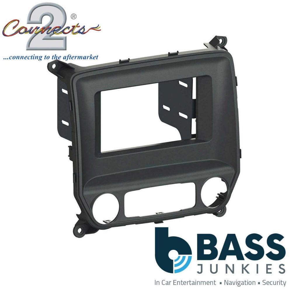 Connects2 CT24CV13 - Chevrolet Silverado 2014 Onwards Single Double Din Fascia Panel