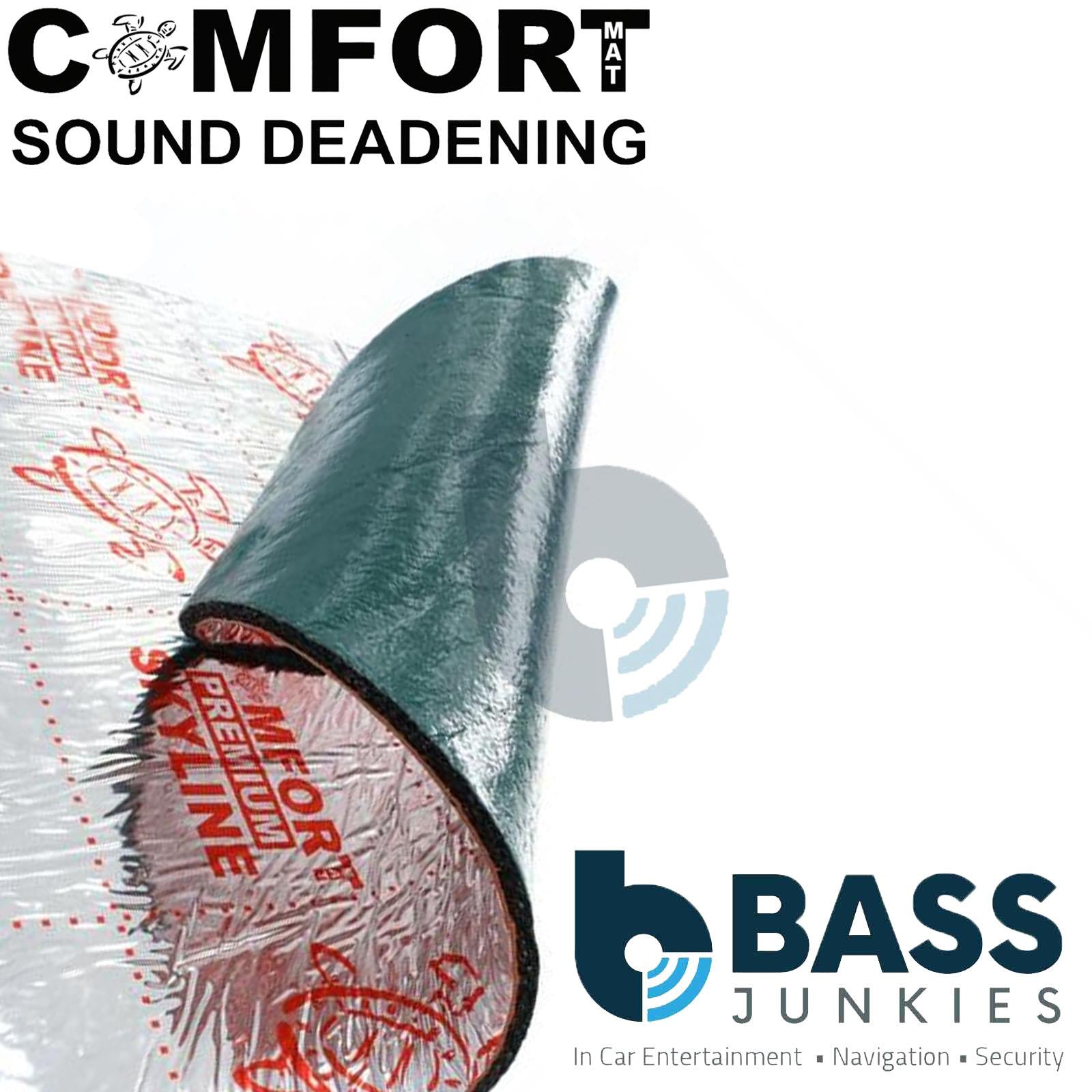 Comfort SKYLINE 7 - 8 Sheets 8mm 350x500mm Sound Isolator Mat Kit