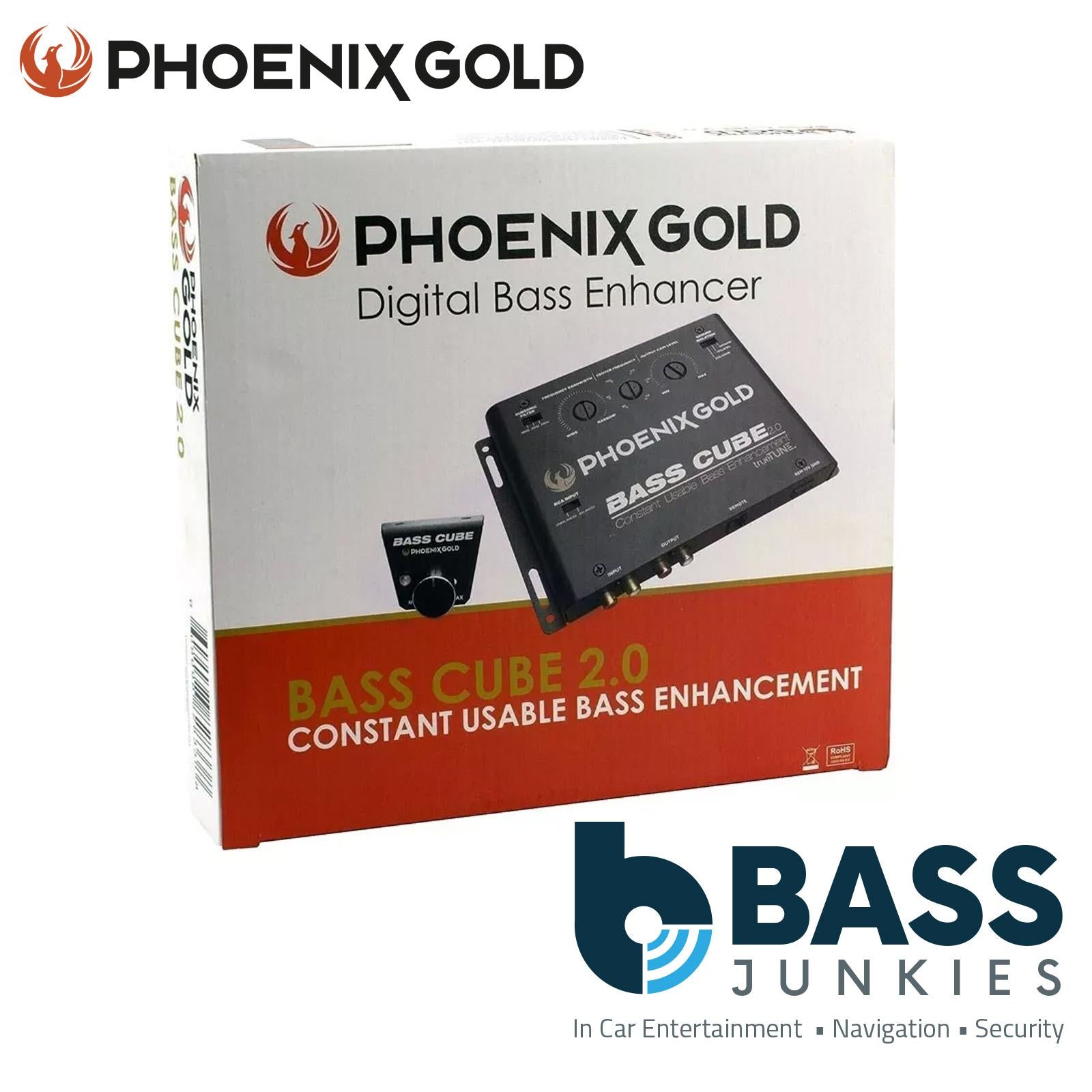 Phoenix Gold BASS CUBE2.0 - ADD Digital Parametric BASS EQ Bass Enhancement