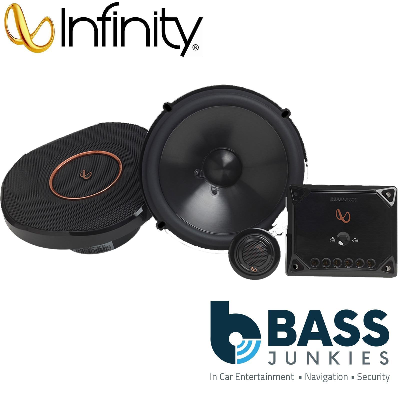 Infinity By Harman REF6530CX - 270 Watts 6.5" 17cm Component Kit Car Speakers
