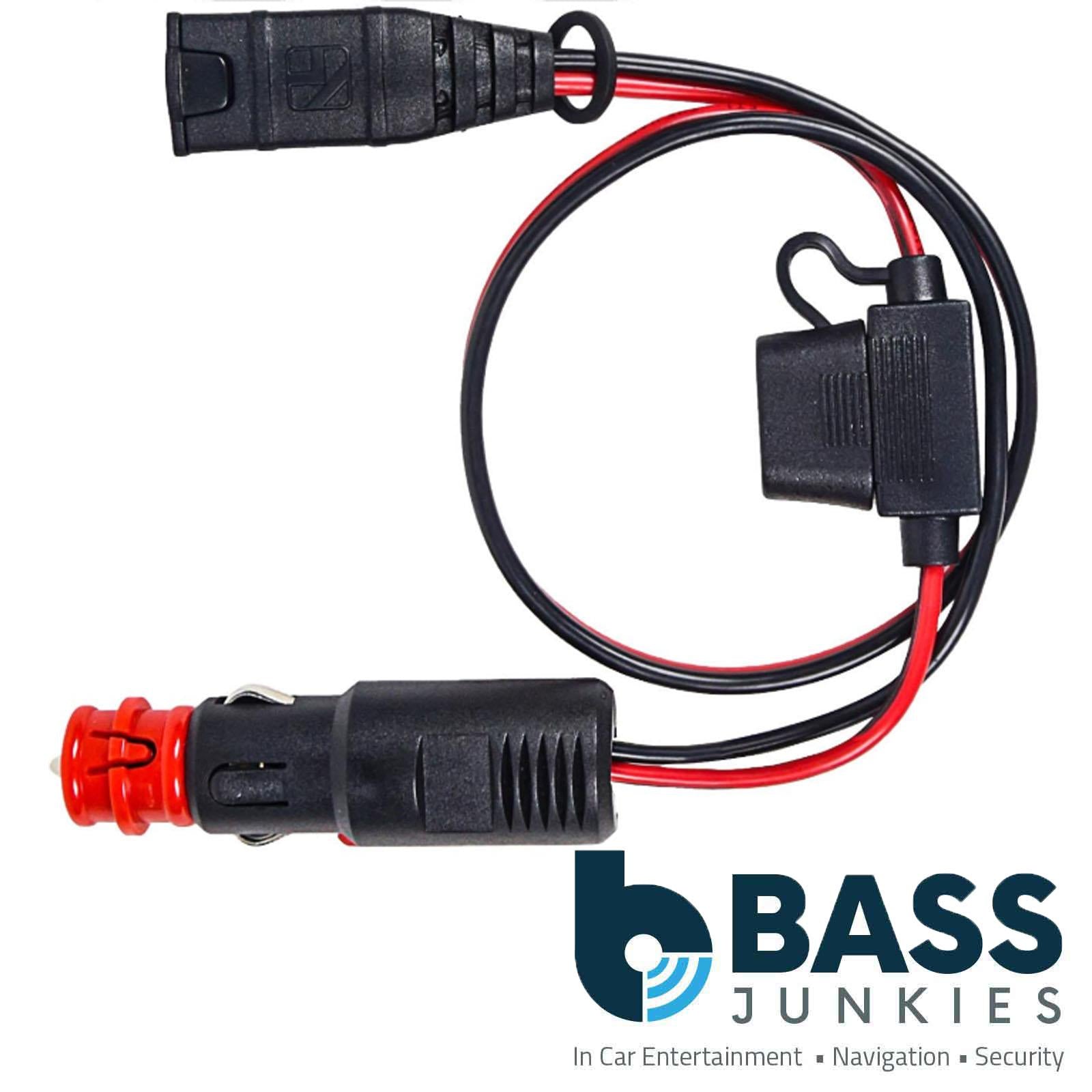 NOCO GC003 - X-Connect 12V Male Plug Adapter 20A Fused LED Indicator