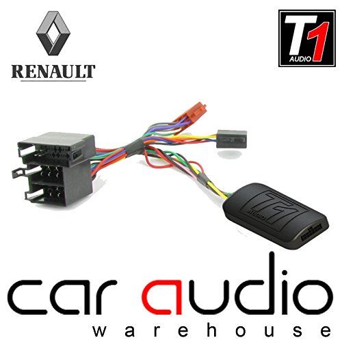 T1 Audio T1-RN3 - Renault Clio Kangoo Megane Scenic Trafic Laguna Car Stereo Radio Steering Wheel Interface Stalk Control