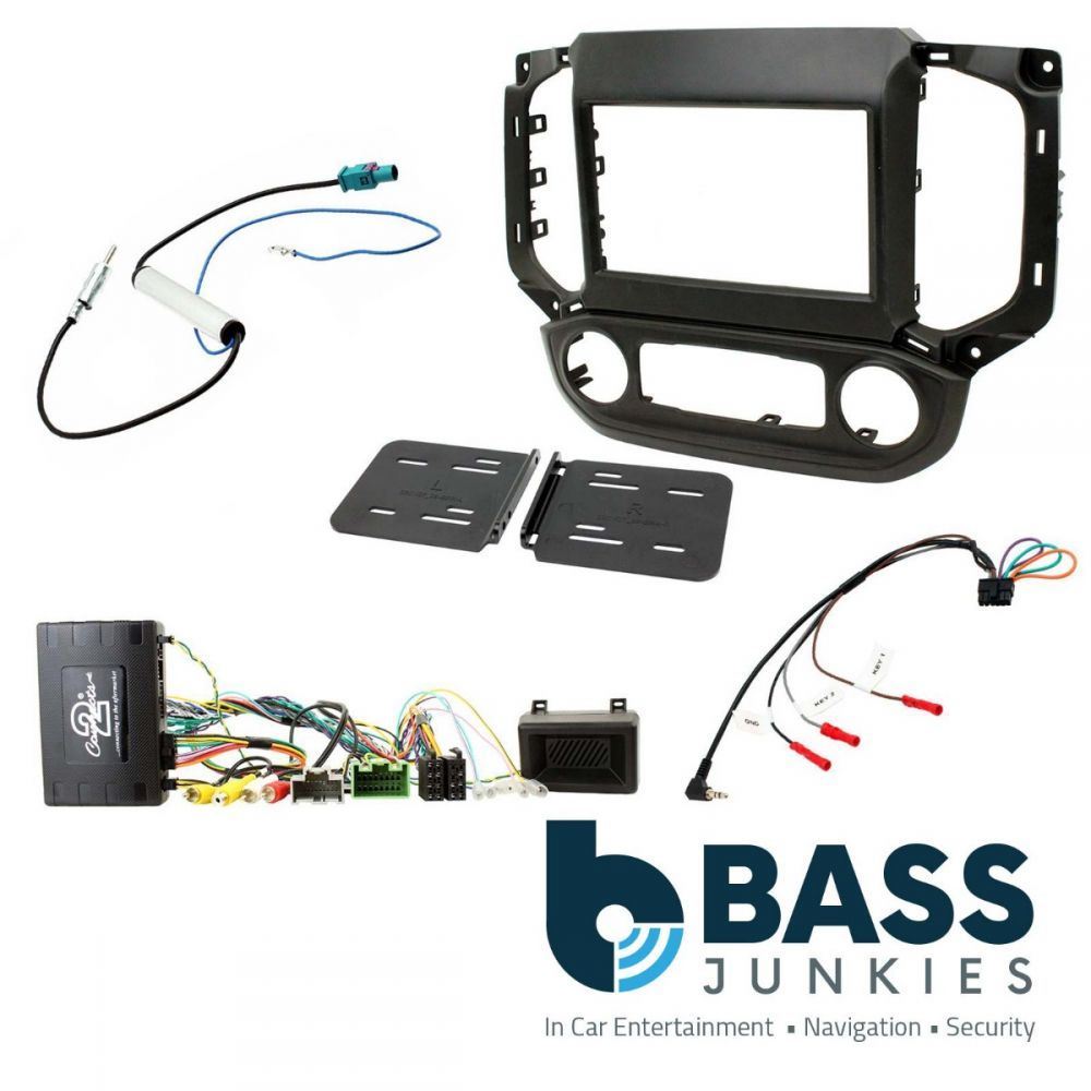 Connects2 CTKCV12 Chevrolet S-10 2016 On On Car Stereo Double Fascia Steering Wheel Interface Kit