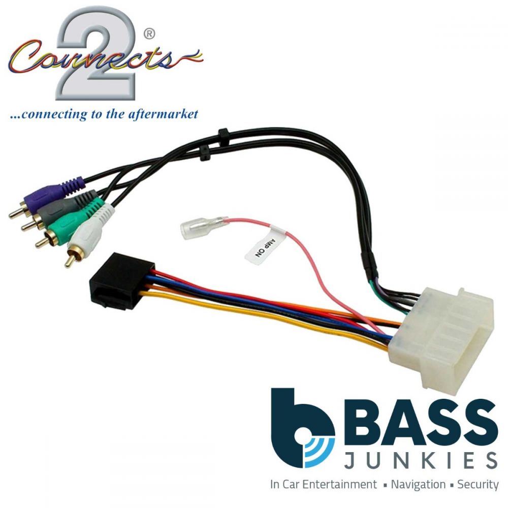 Connects2 CT20HY07 - Hyundai Santa-Fe 2006 - 2009 ( Amplified Vehicles ) Car Stereo ISO Wiring Harness Adaptor Lead