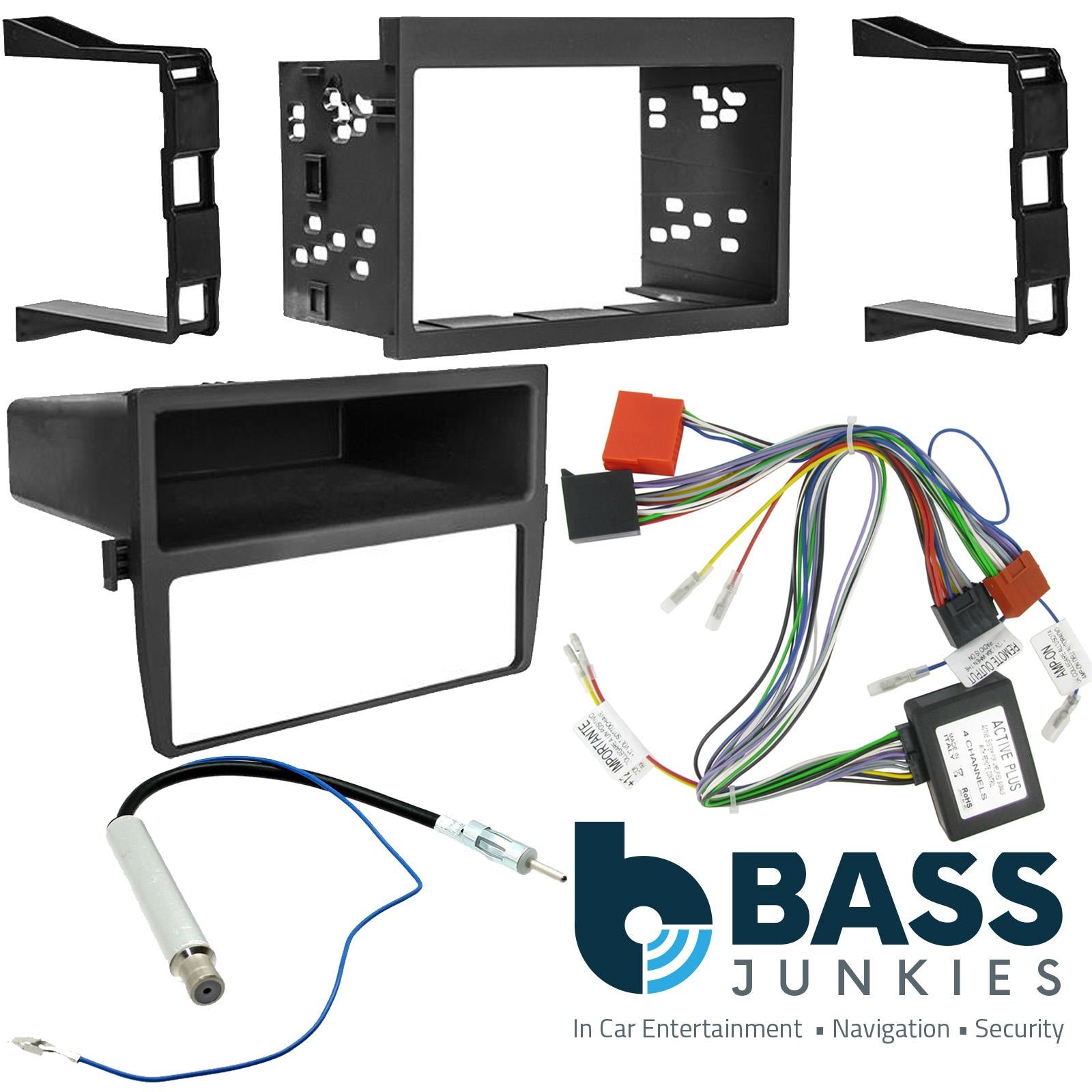 CT23PO06 Porsche 911 996 1999-05 Car Stereo Double Din Fascia Panel & Fitting Kit