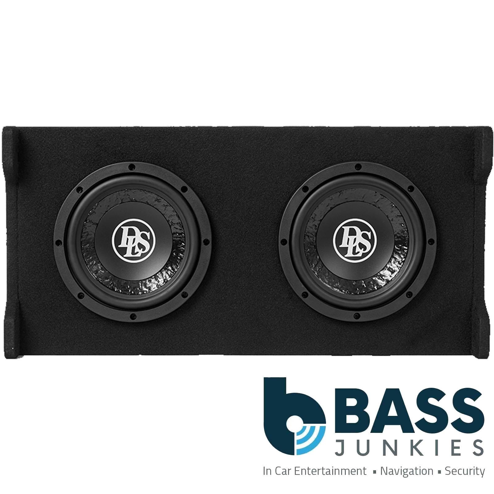 DLS PESB28 - Cruise Series 2x8" 2x20cm 800 Watts Sealed Enclosed Car Subwoofer