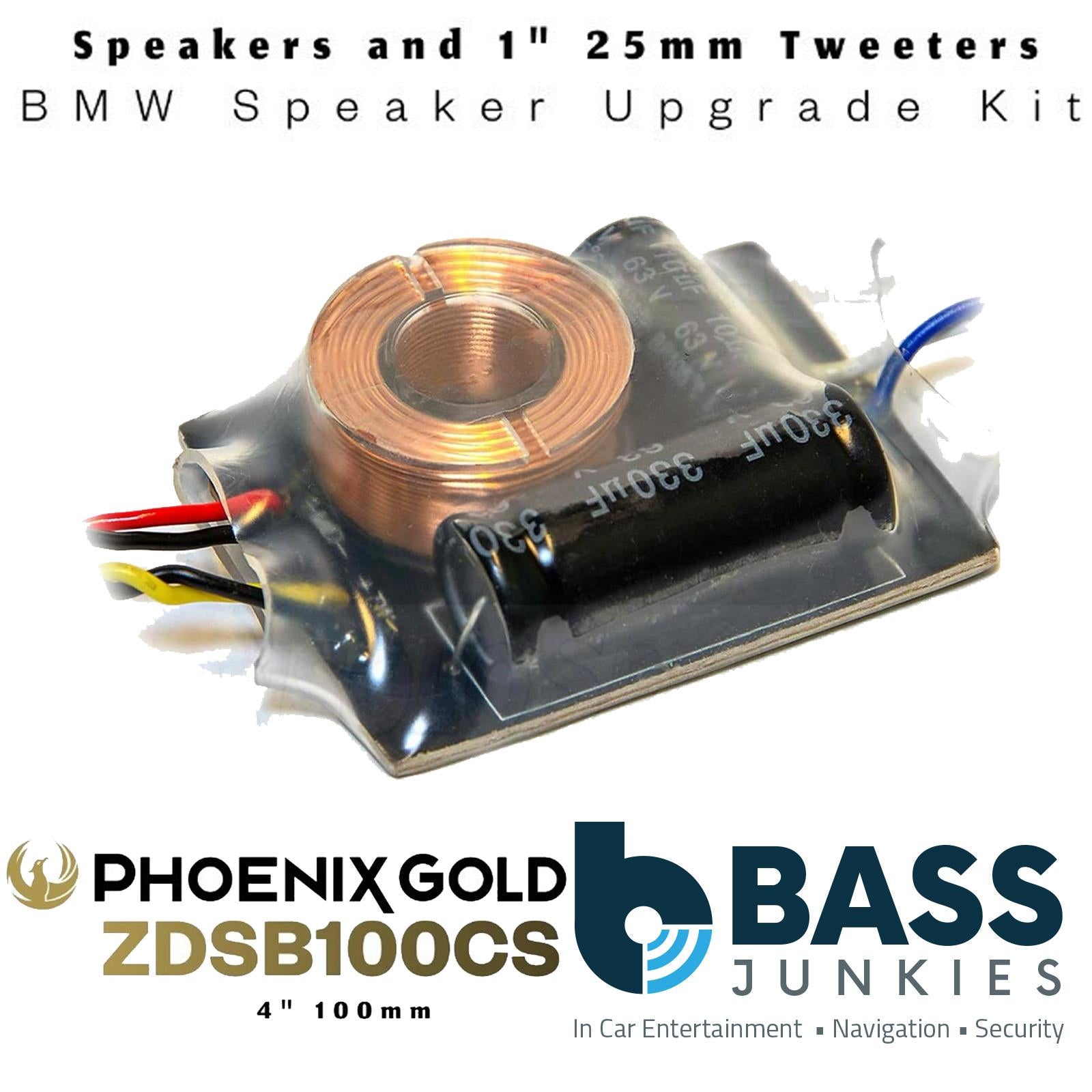 Phoenix Gold - BMW i-Series: i3 (I01), i4 (G26), i8 (I12/I15) Front Door Car Speaker Upgrade Kit Pair