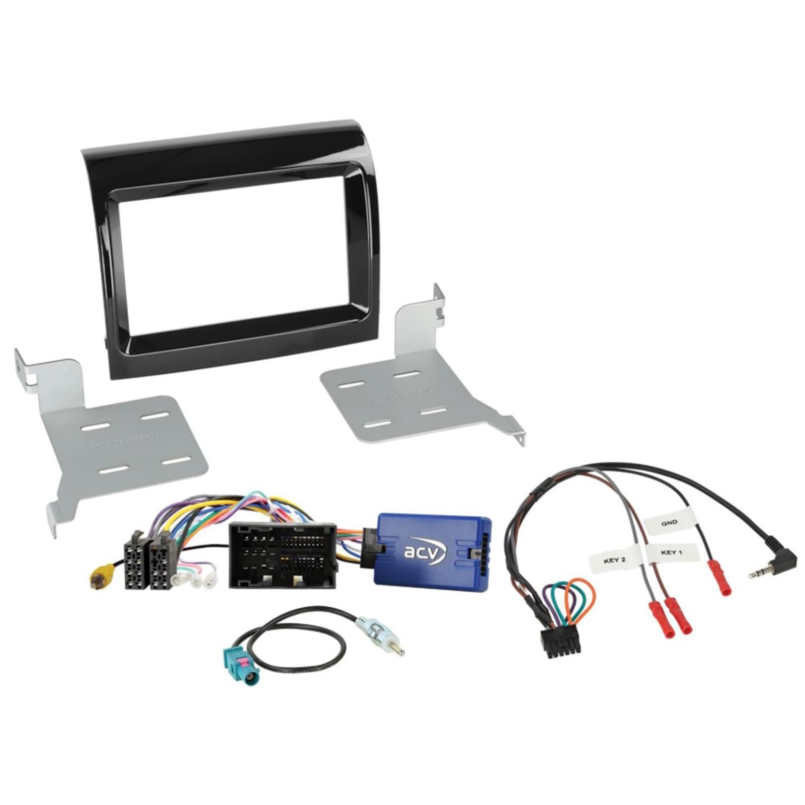 Double Din Car Radio Stereo Full Fitting Kit for Peugeot e-Boxer 10/2021 - 2024