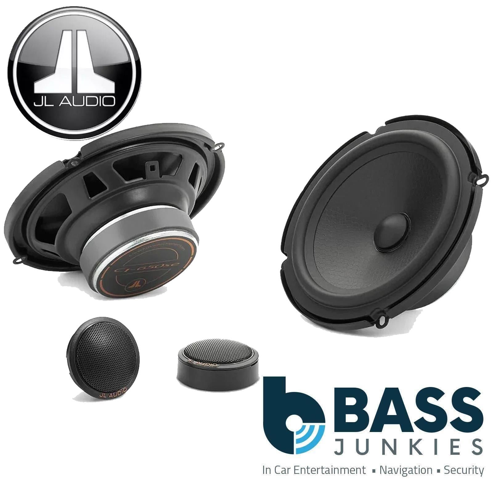 JL Audio C1-650se 6.5" 450 Watts Silk Edition Component Kit Door Car Speakers