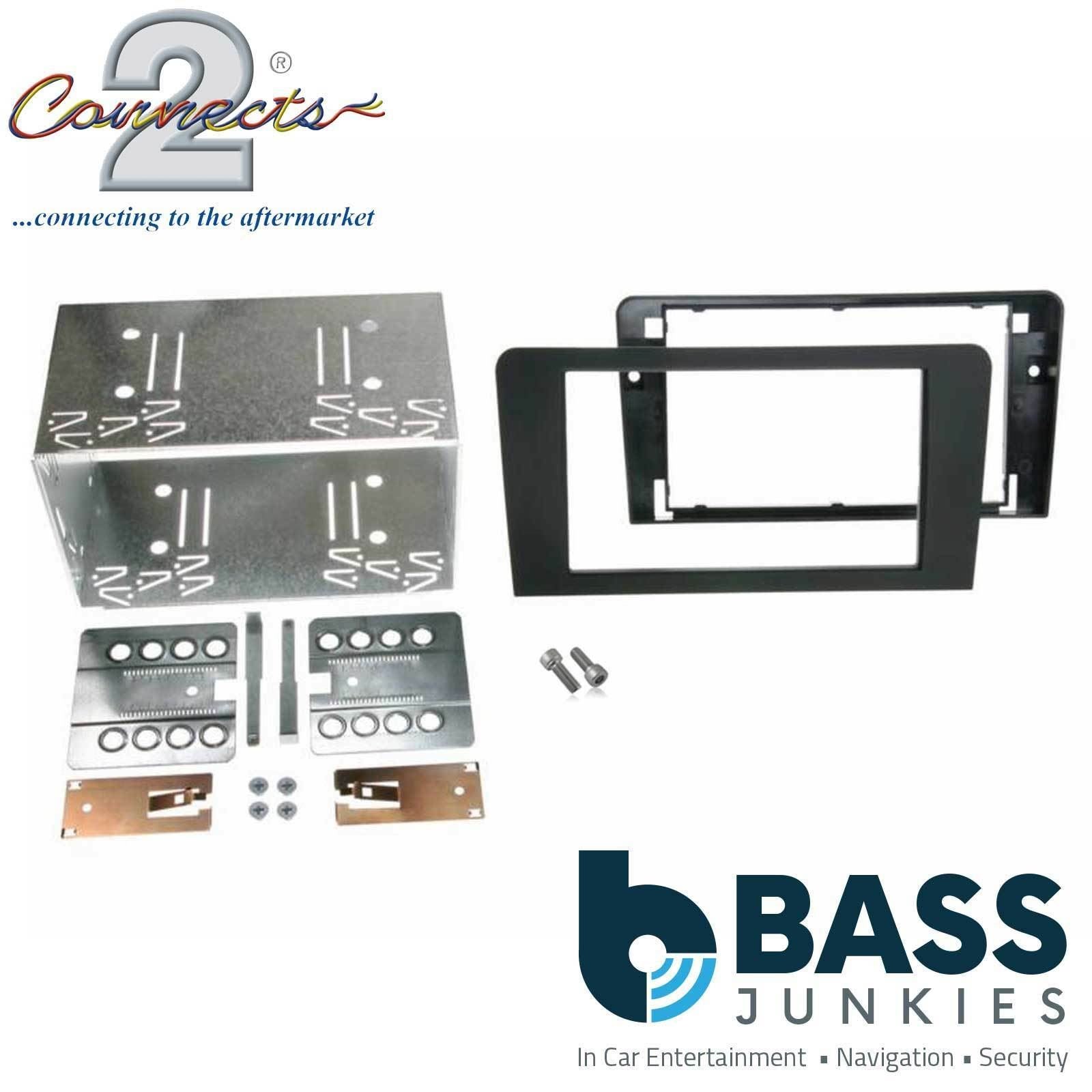 Connects2 CT23AU08 Audi A3 2003 - 2012 Car Stereo Double Din Fascia Panel & Cage Kit