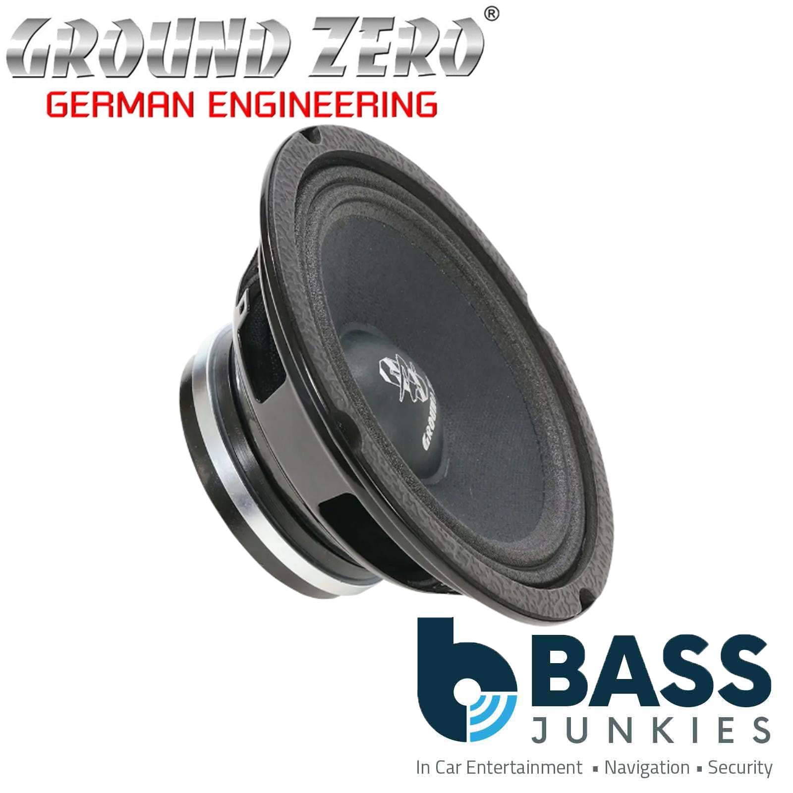 GROUND ZERO GZCM 6.5NEO-DC 320 Watts 6.5″ High Power Midrange Speaker