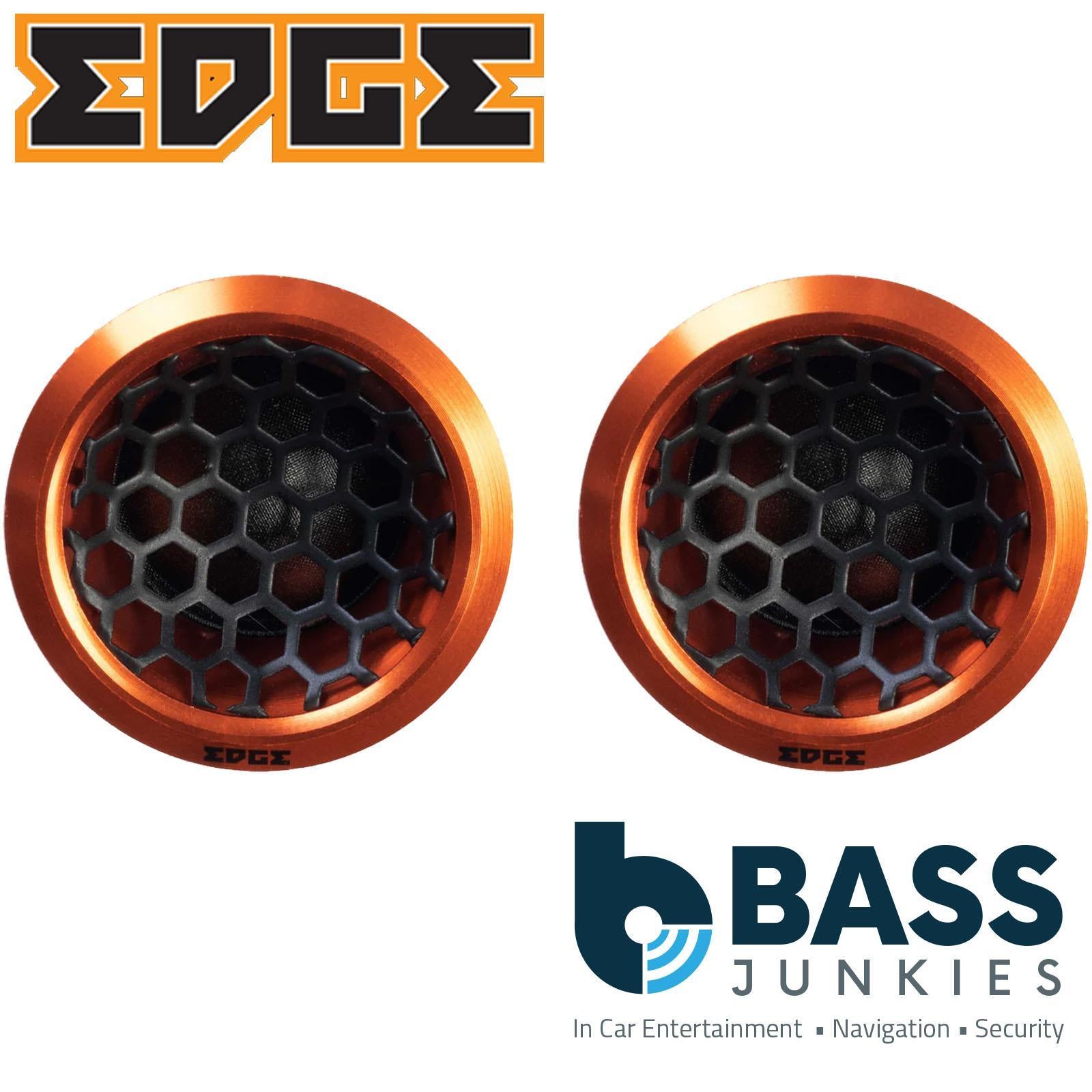 EDGE EDS1SQTN-E1 Street series 1 Inch Car Tweeter, SQ Silk Dome, 50 watts RMS, 4O