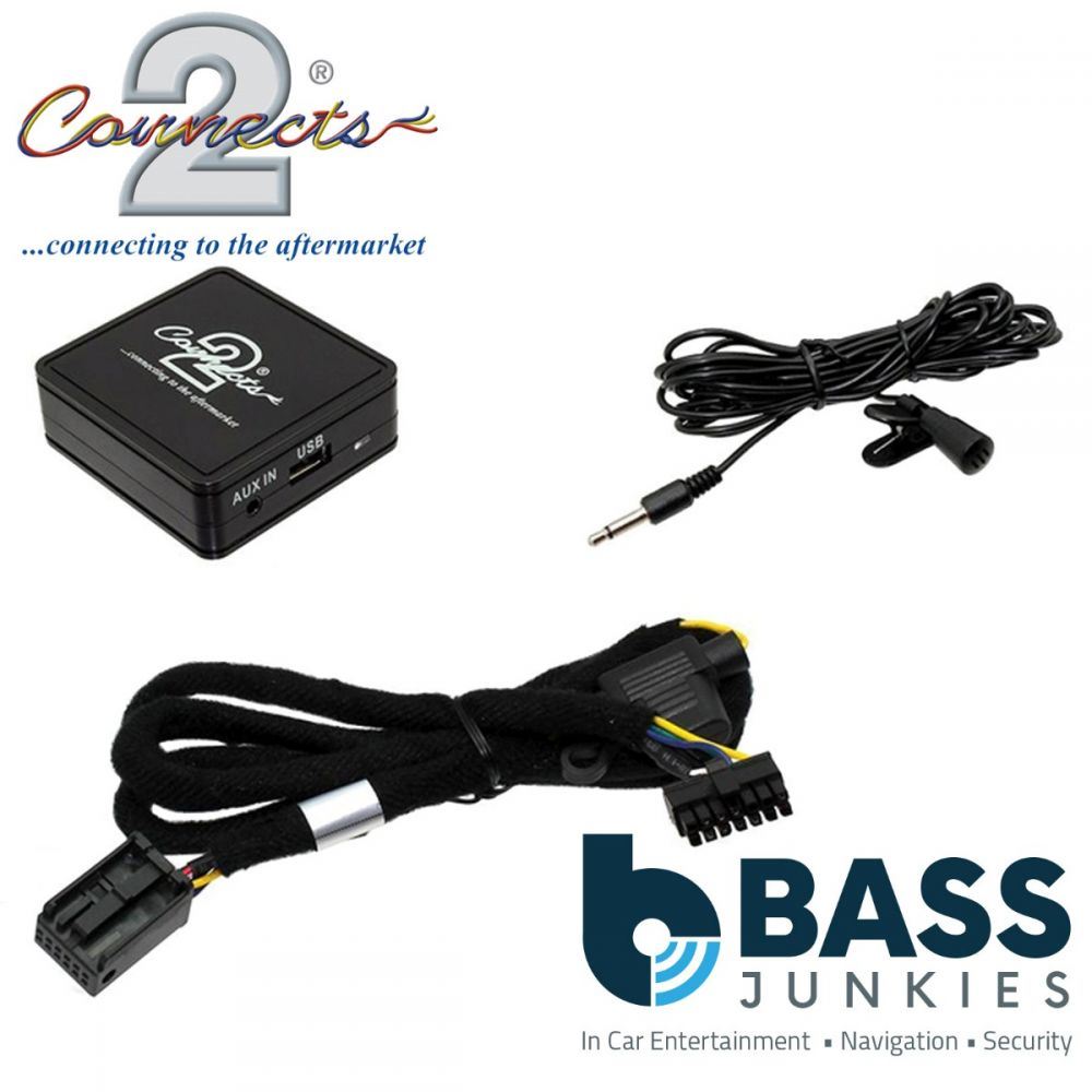 Connects2 CTACTBT002 Citroen Bluetooth Music Streaming Handsfree Car Kit