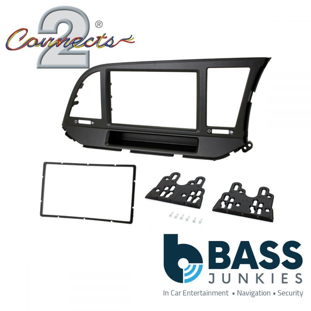Connects2 CT23HY46 Hyundai Elantra 2015 Onwards Car Stereo Double Din Fascia Panel