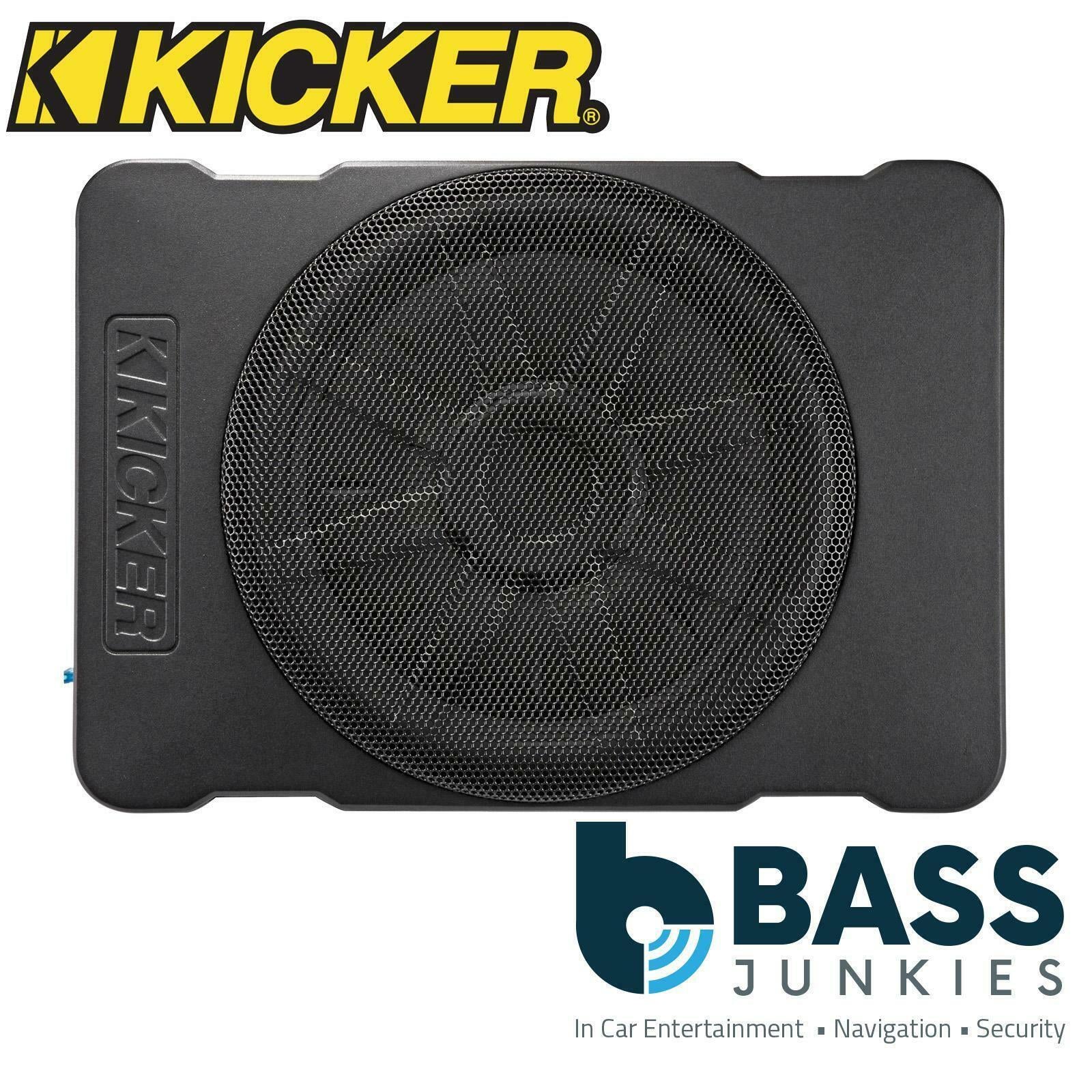 Kicker 51HS10 10" 360 Watts Compact Powered Active Car Underseat Sub Bass Box