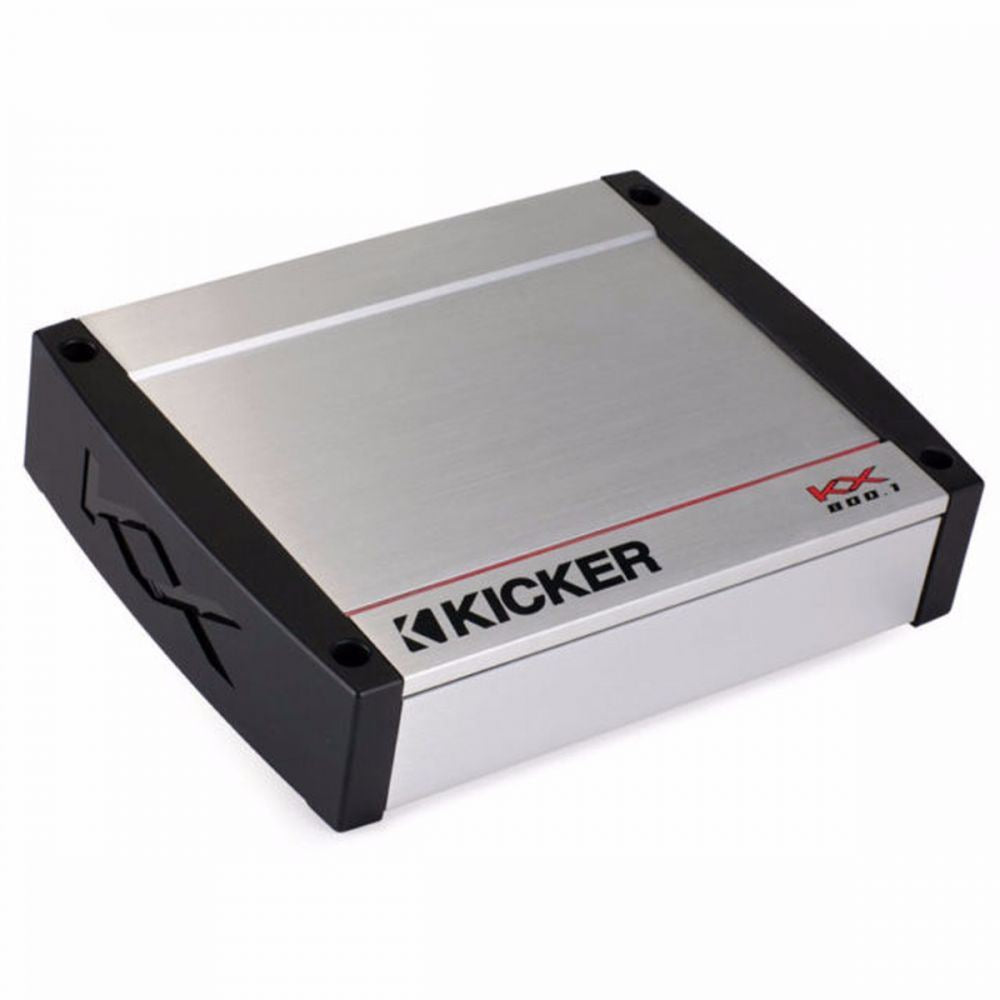 Kicker KX800.1 - 800 Watts Monoblock 1 Channel Class D Subwoofer Car Amplifier