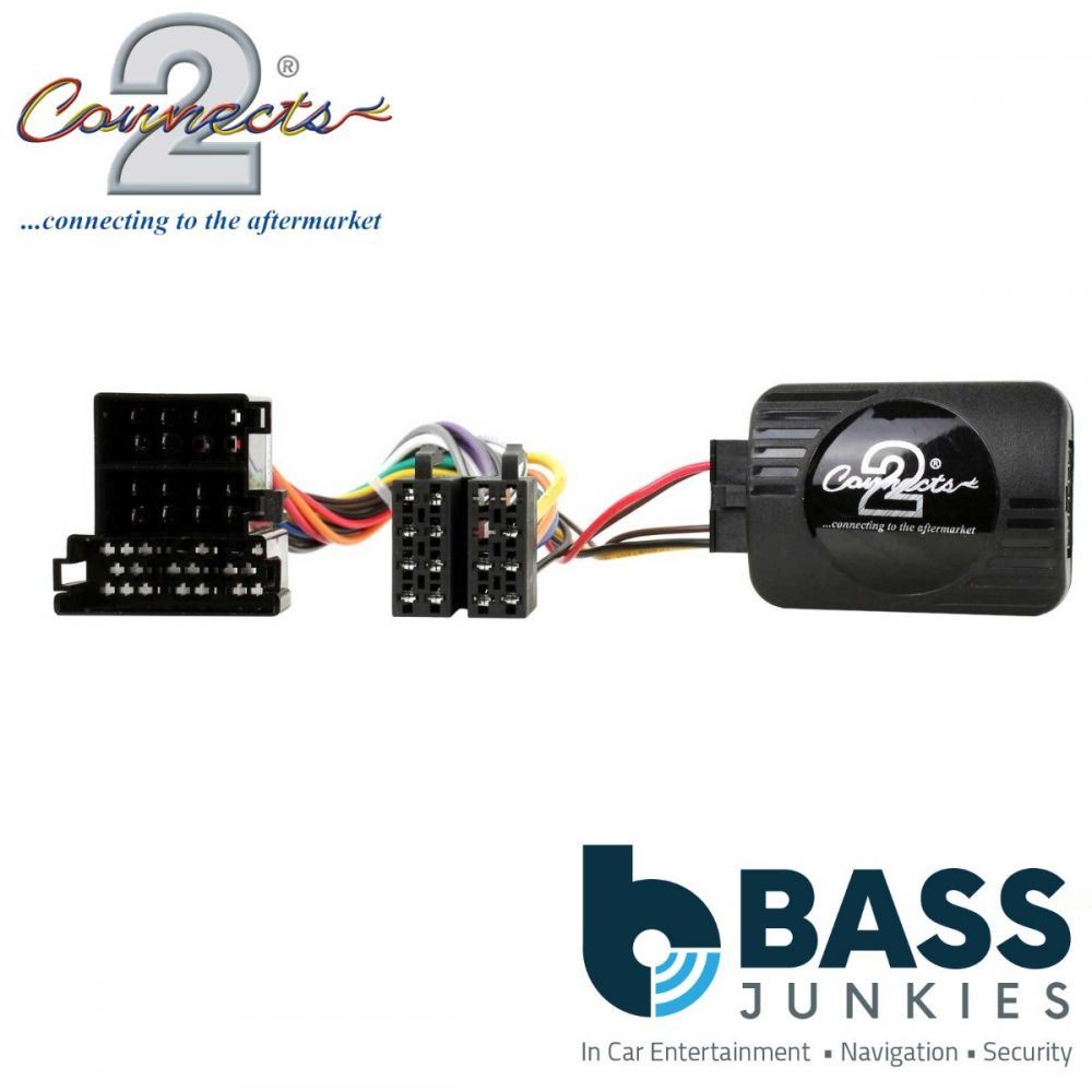 Connects2 CTSVW001.2 Volkswagen Beetle Bora Golf Lupo Passat Sharan Transporter Polo Car Stereo Radio Steering Wheel Interface Stalk Control