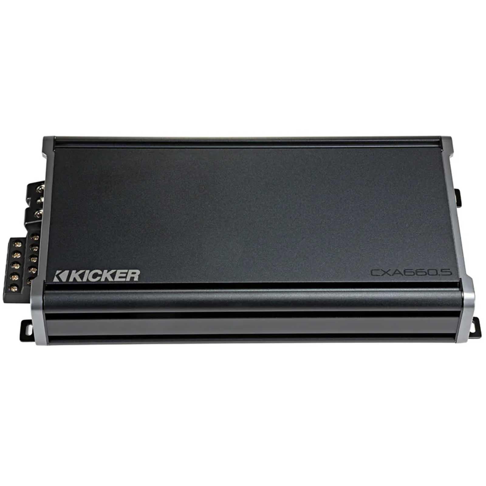 Kicker 46CXA6605 - 660 Watts 5 Channel Class A/B-D Car Amp Amplifier