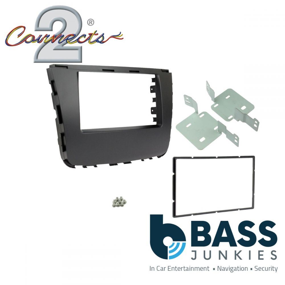 Connects2 CT23SY16 - SSangYong Musso 2018 Onwards Double Din Fascia Panel