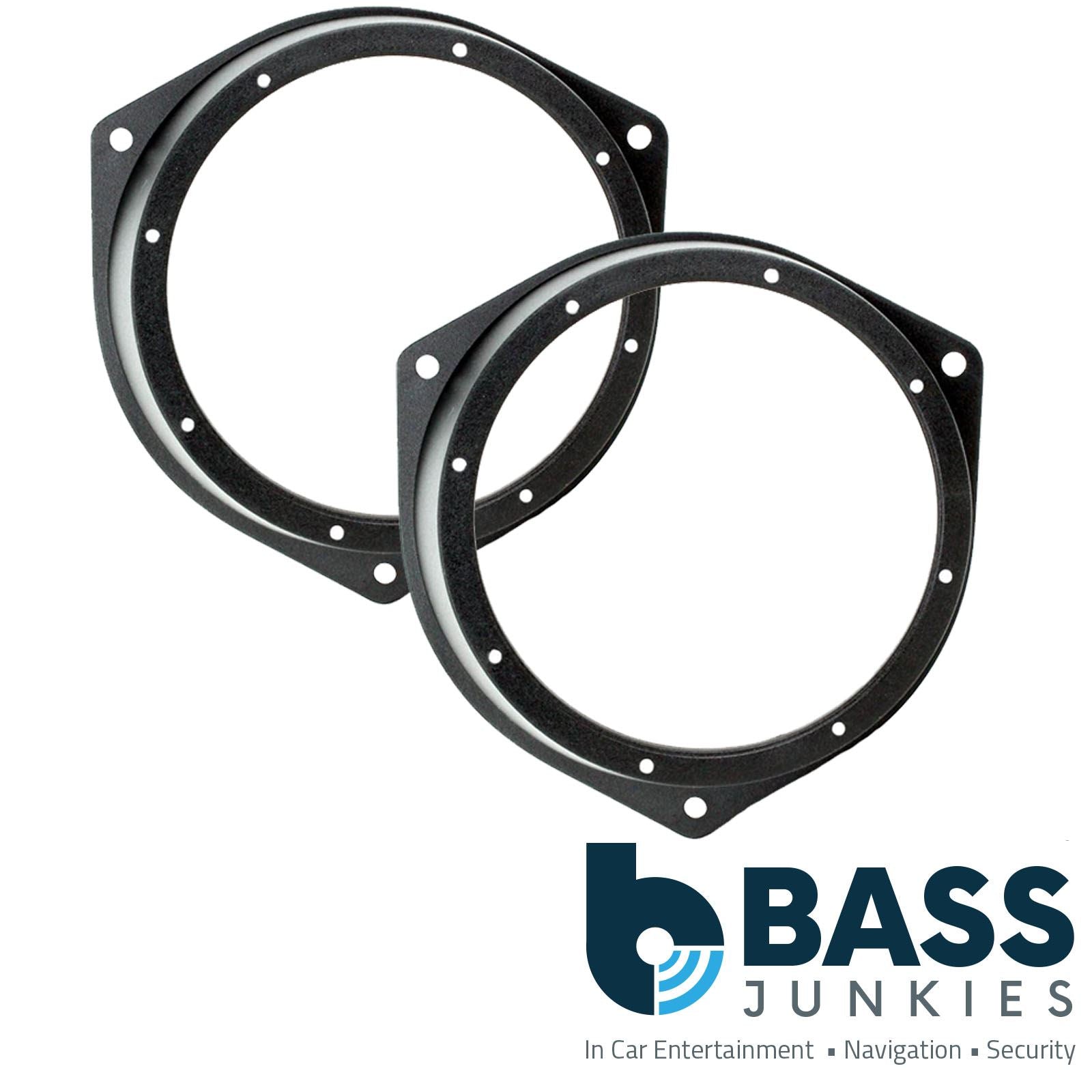 MTX TR40C 2-Way 4" 620W Coaixal Speakers With Brackets for Vauxhall Vehicles