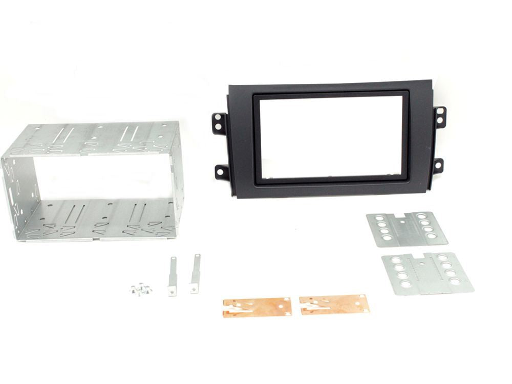 Connects2 CT23FT06 Fiat Sedici Suzuki SX4 Car Stereo Double Din Fascia Panel & Cage Kit