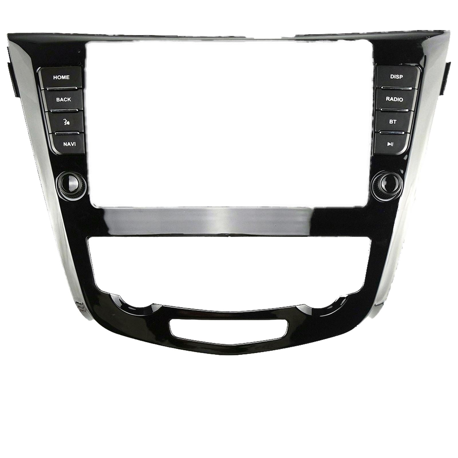 For Nissan X-Trail auto AC Black 2016 On Fascia Panel For 9" Android Car Radio