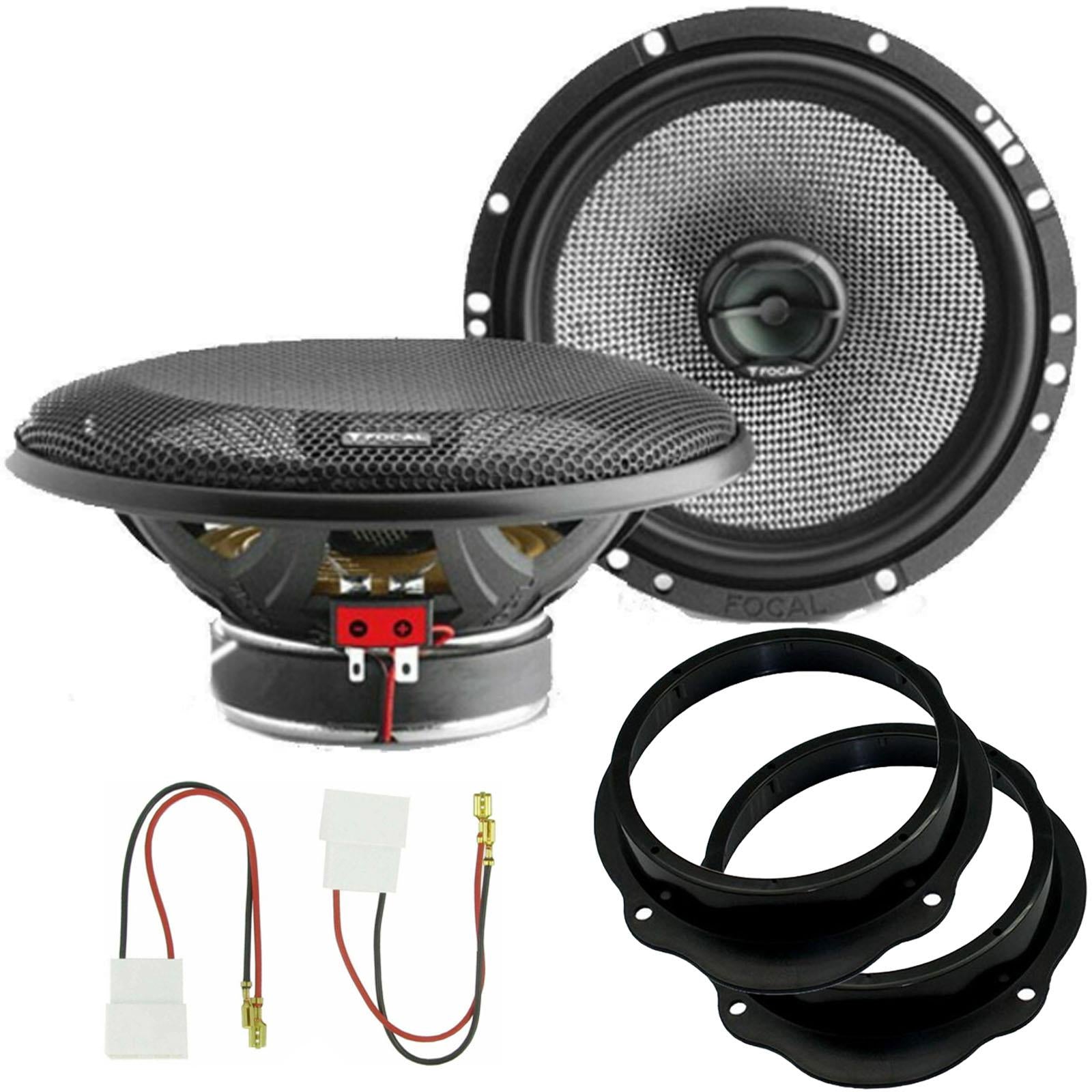 Ford Focus 2004-10 Focal Access 240 Watts Coaxial Front Door Car Speakers
