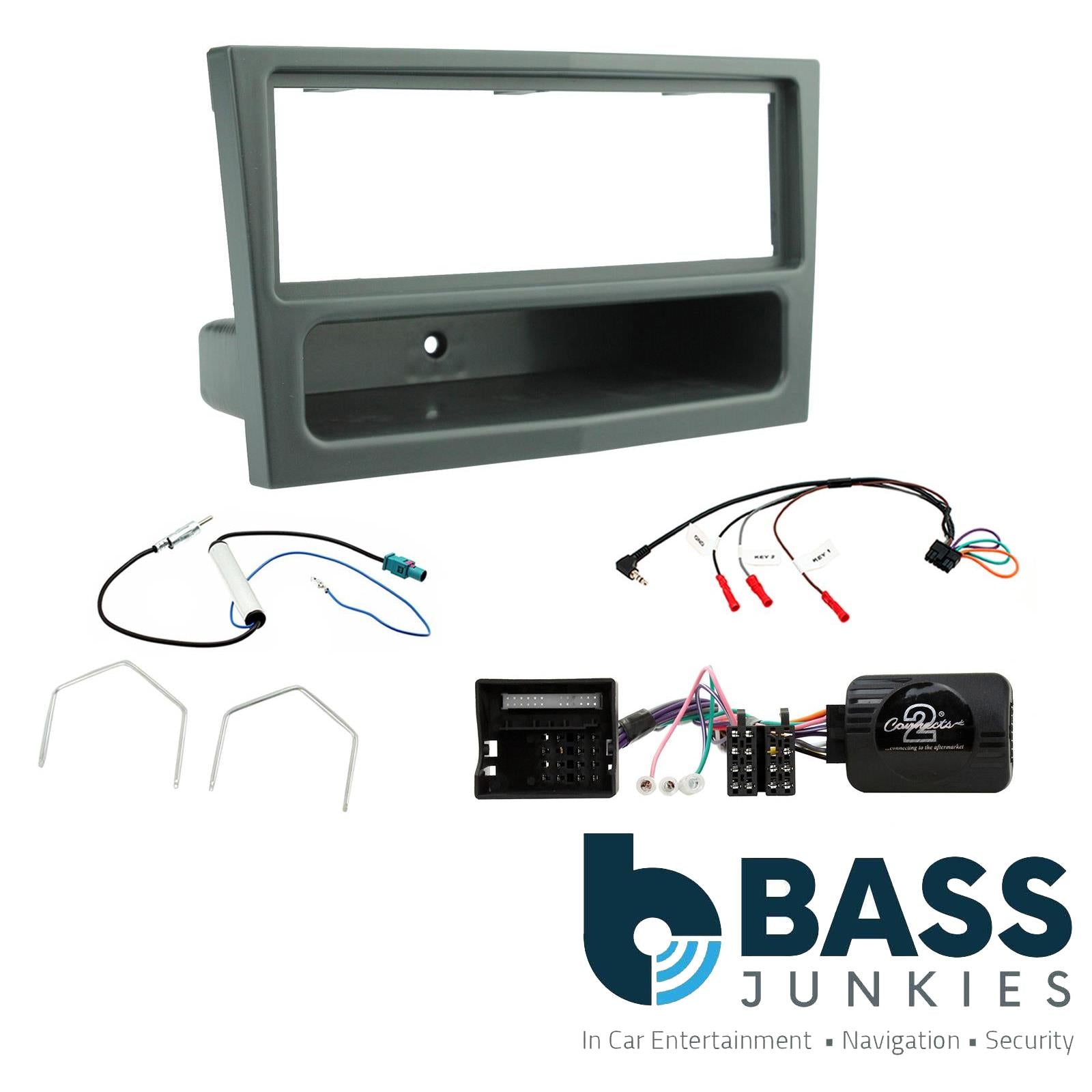 Connects2 CTKVX24 - Vauxhall Astra 2004-2010 Double Din Fascia Installation Kit