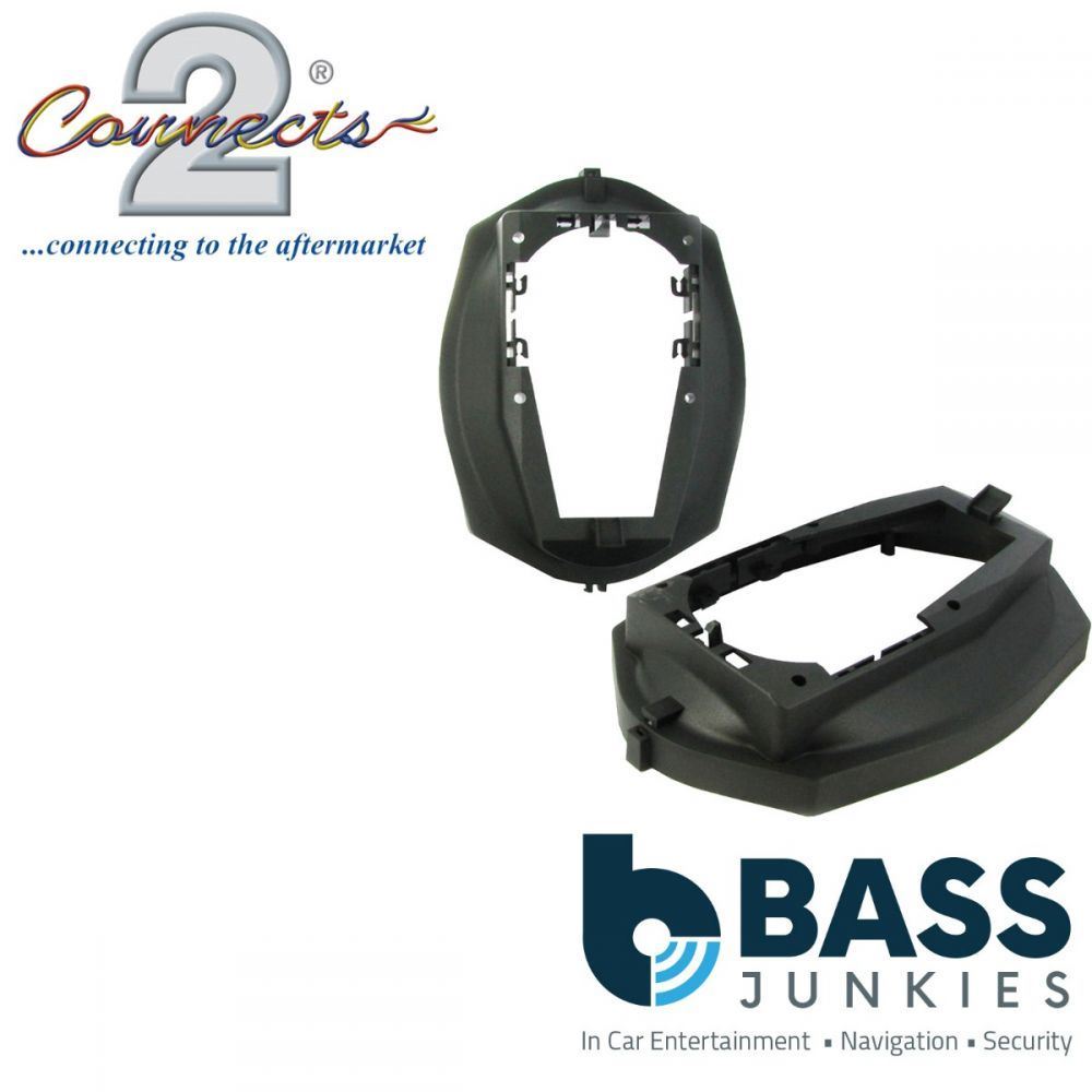 Connects2 CT25BM01 - BMW 3-Series E36 6" x 9" Rear Shelf Car Speaker Adapter Brackets