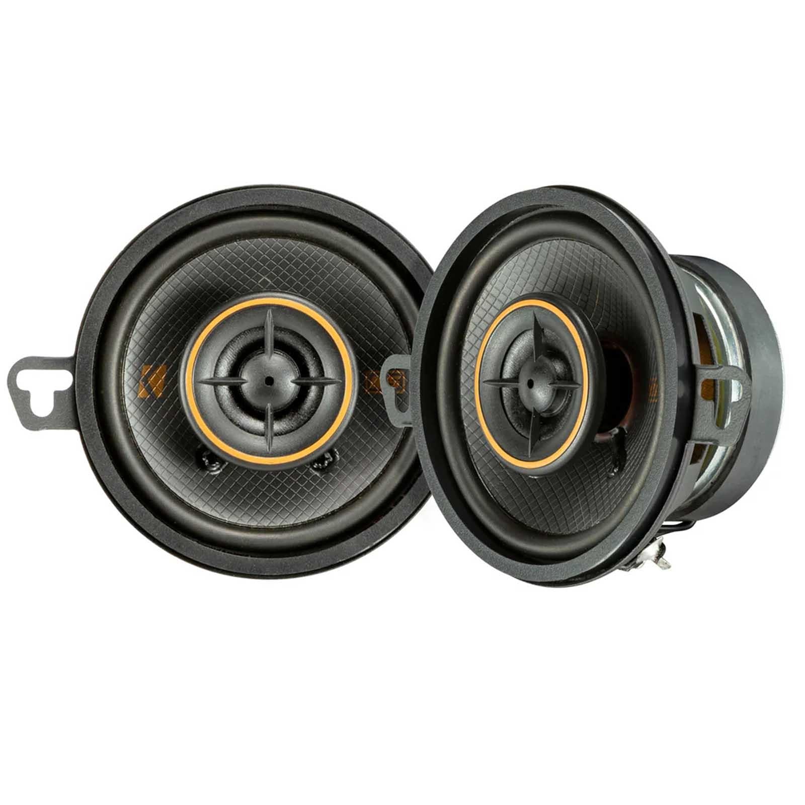 Kicker 51KSC3504 - 3.5" 100 Watts 2-Way Coaxial Factory Upgrade Car Speakers