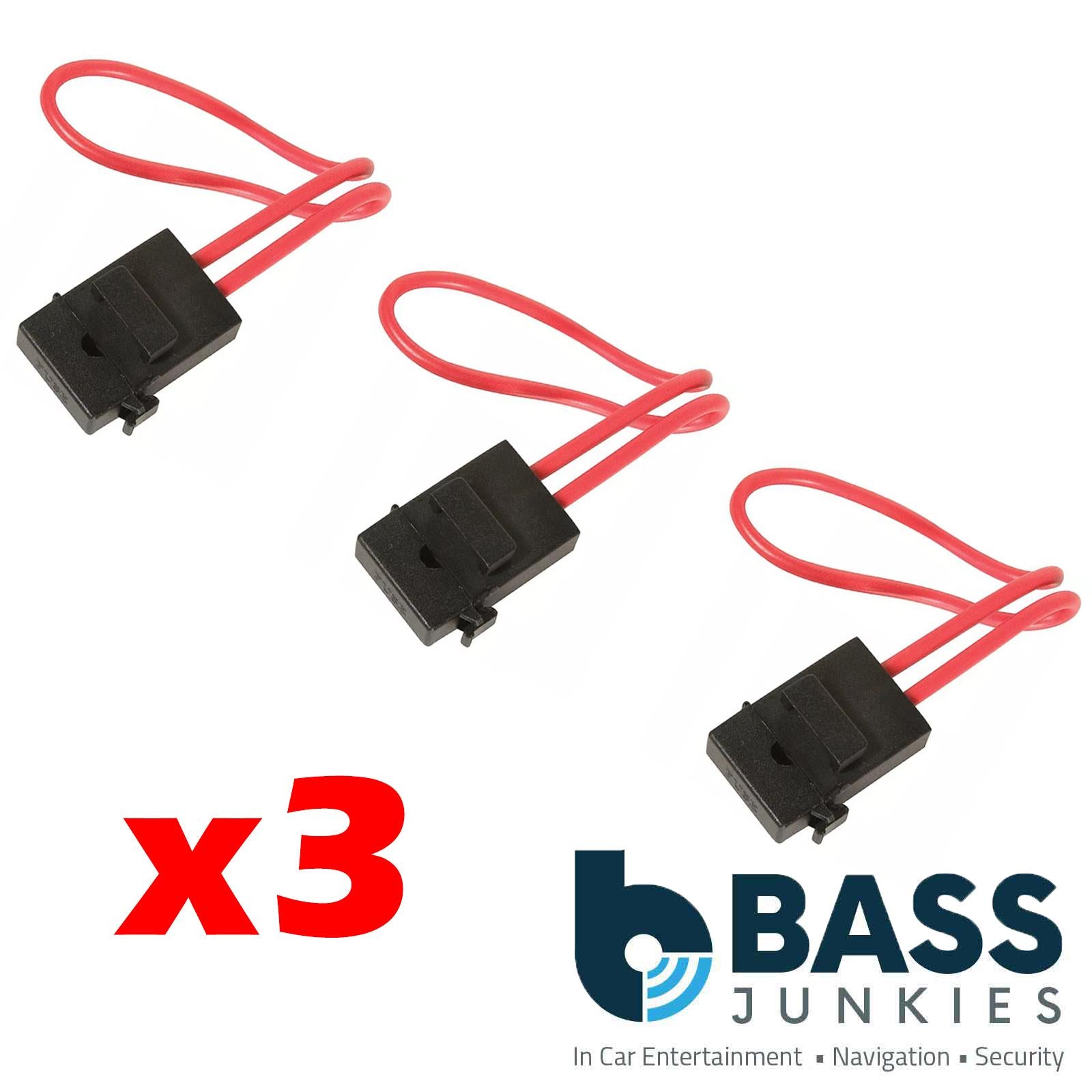 3X Blade Fuse Holder 10 Amp Max Rating