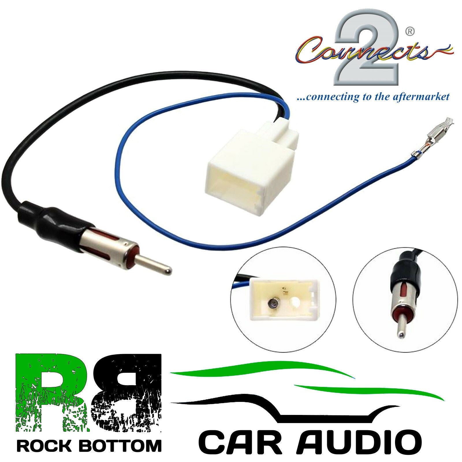 Connects2 CT27AA78 - TOYOTA All Models Car Stereo Antenna Aerial Adapter