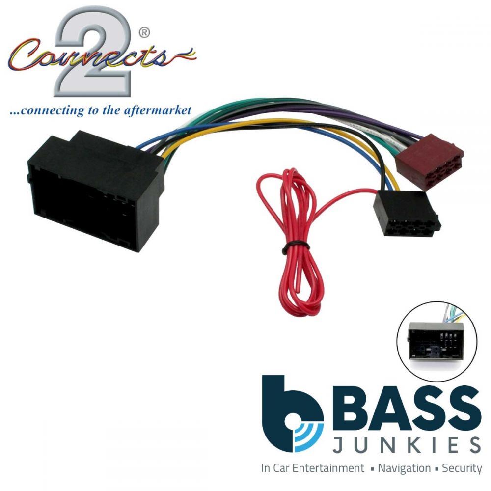 Connects2 CT20DG02 - DODGE Car Stereo Wiring Harness ISO Adaptor Lead