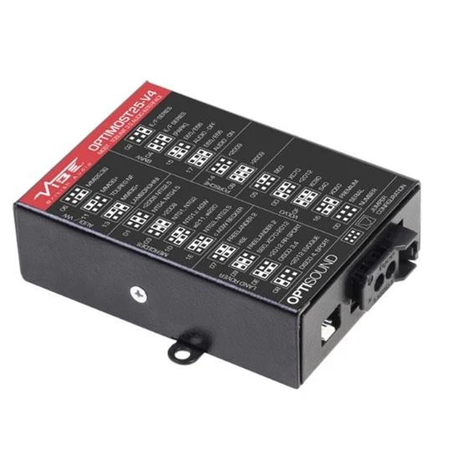 VIBE OPTIMOST25-V4 - Most 25 Optical Audio Interface Adaptor DSP Integration